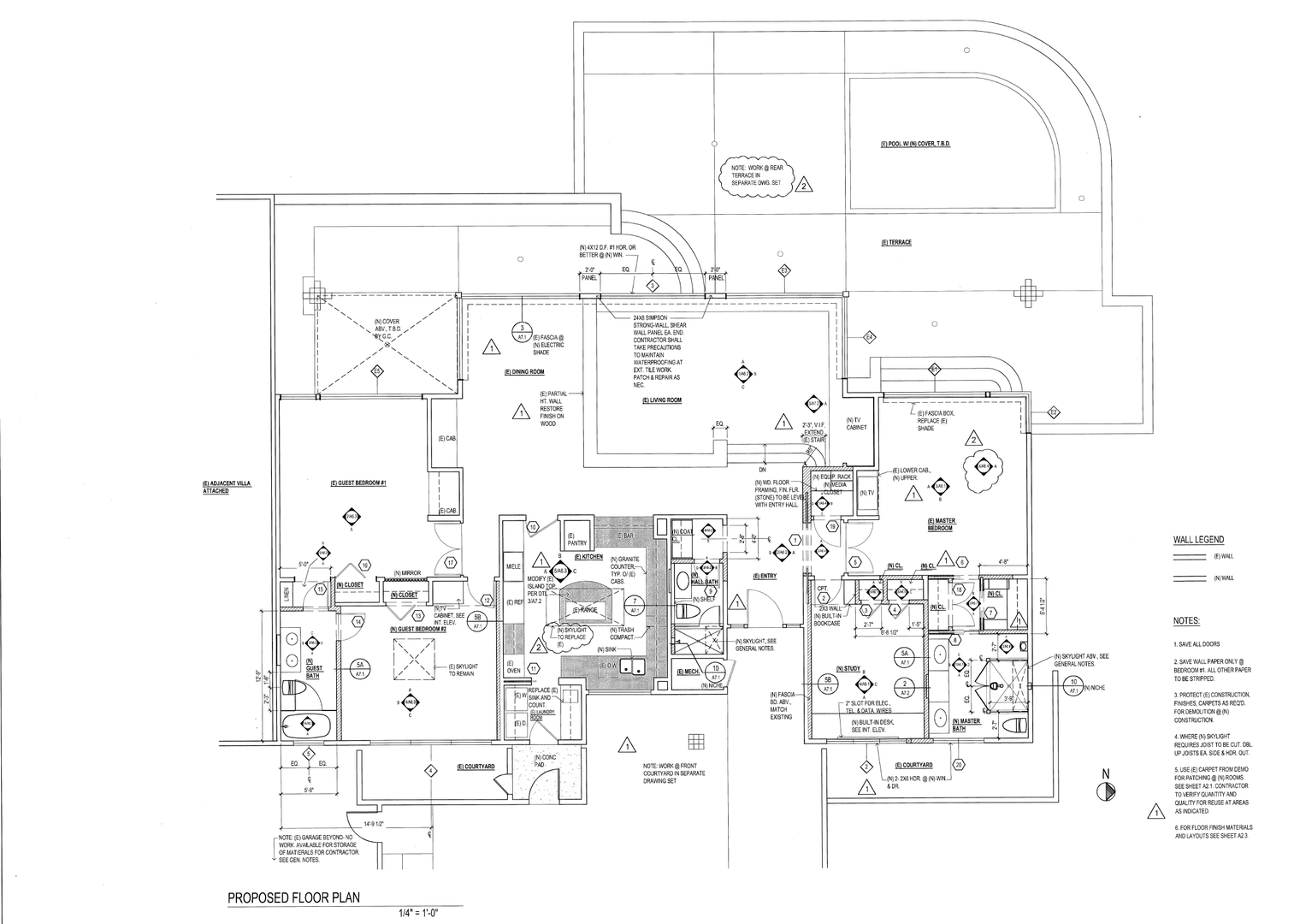 Kamuela Vacation Rentals, 4BD Villas (21) at Mauna Kea Resort - Floor Plan