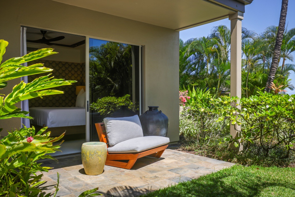 Kailua Kona Vacation Rentals, 3BD Ke Alaula Villa (217C) at Hualalai Resort - Lania off the guest bedroom.