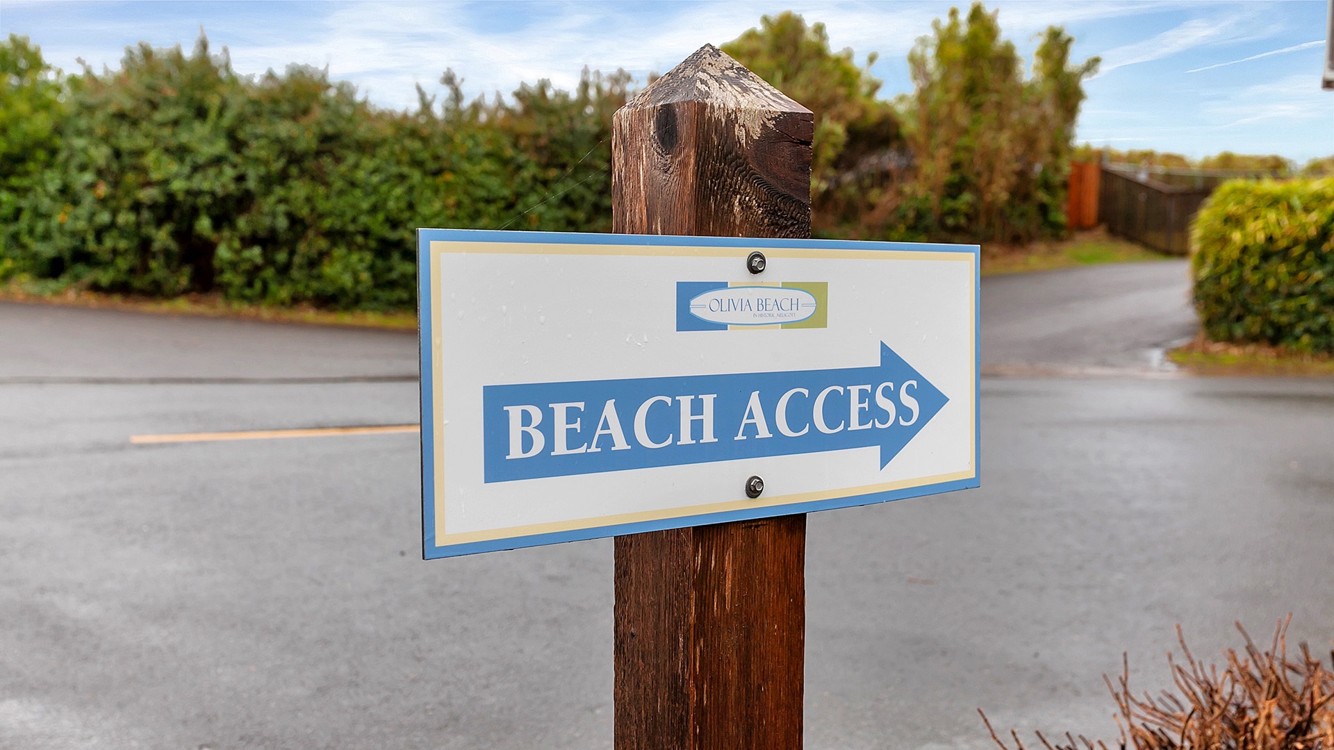 Lincoln City Vacation Rentals, Ohana Beach Park - Follow the signs to get to the beach access