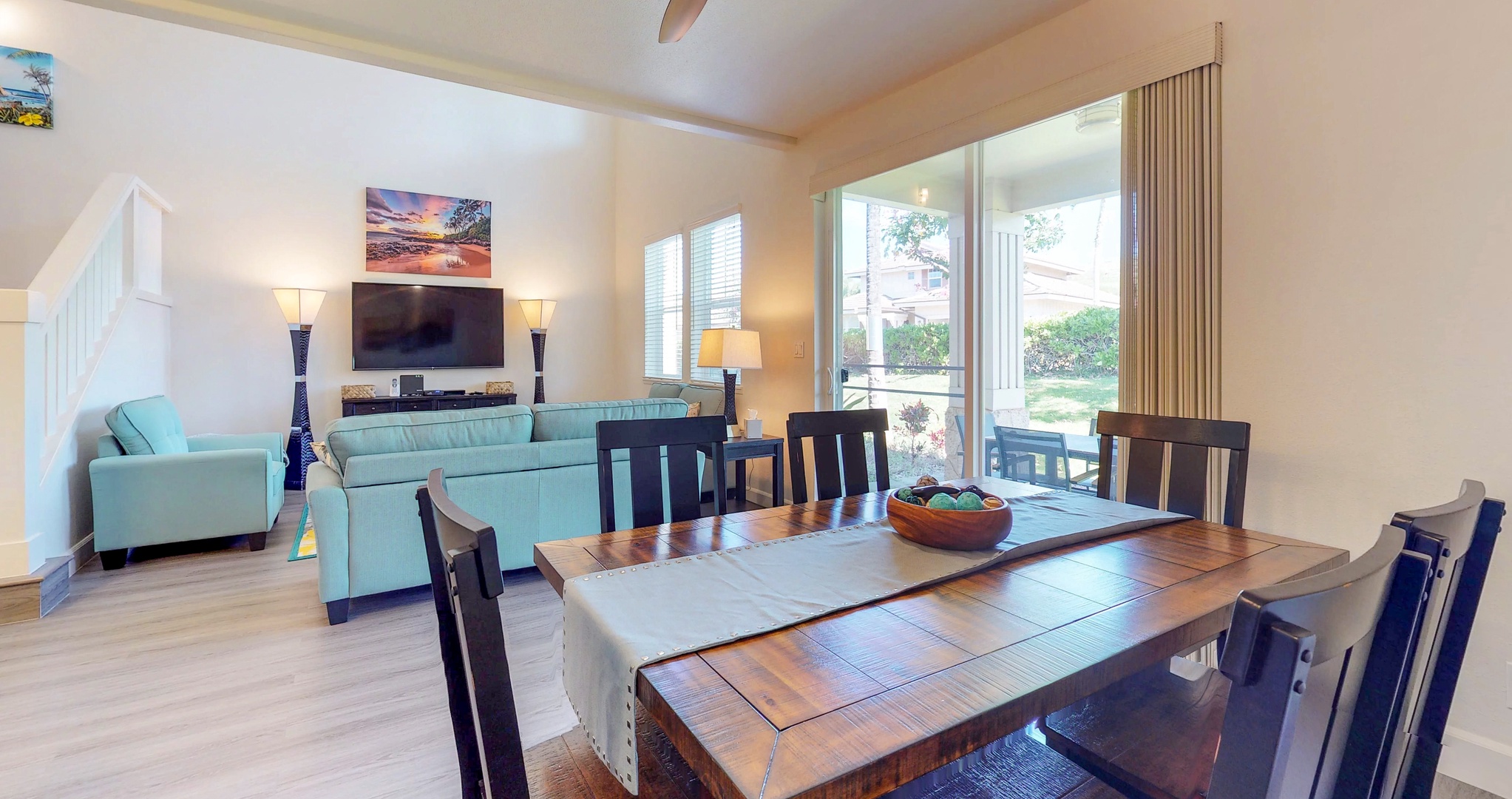 Kapolei Vacation Rentals, Ko Olina Kai 1051D - Enjoy your home away from home with indoor / outdoor spaces.
