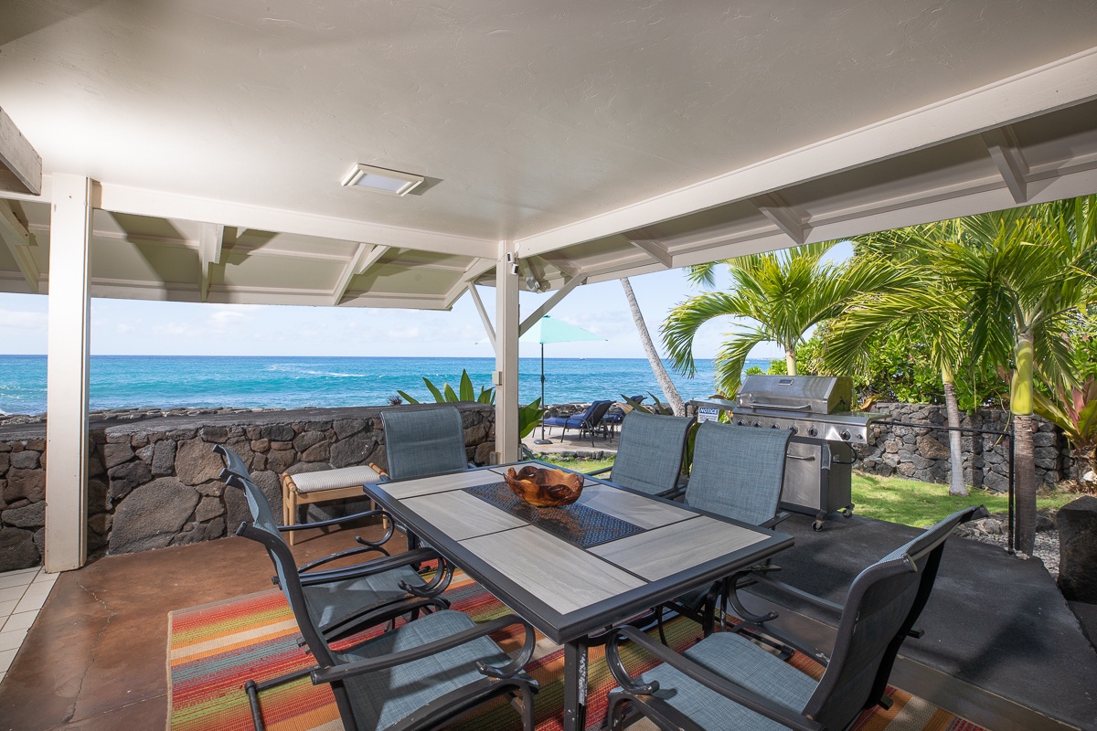 Kailua Kona Vacation Rentals, Honl's Beach Hale (Big Island) - Amazing ocean views from the Private Lanai