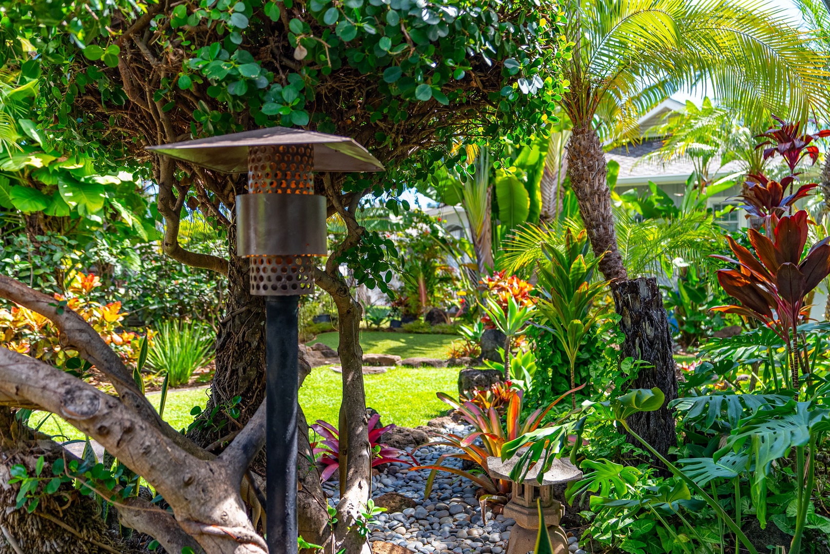 Kailua Vacation Rentals, Hale Aloha - Surrounded by lush tropical flora.