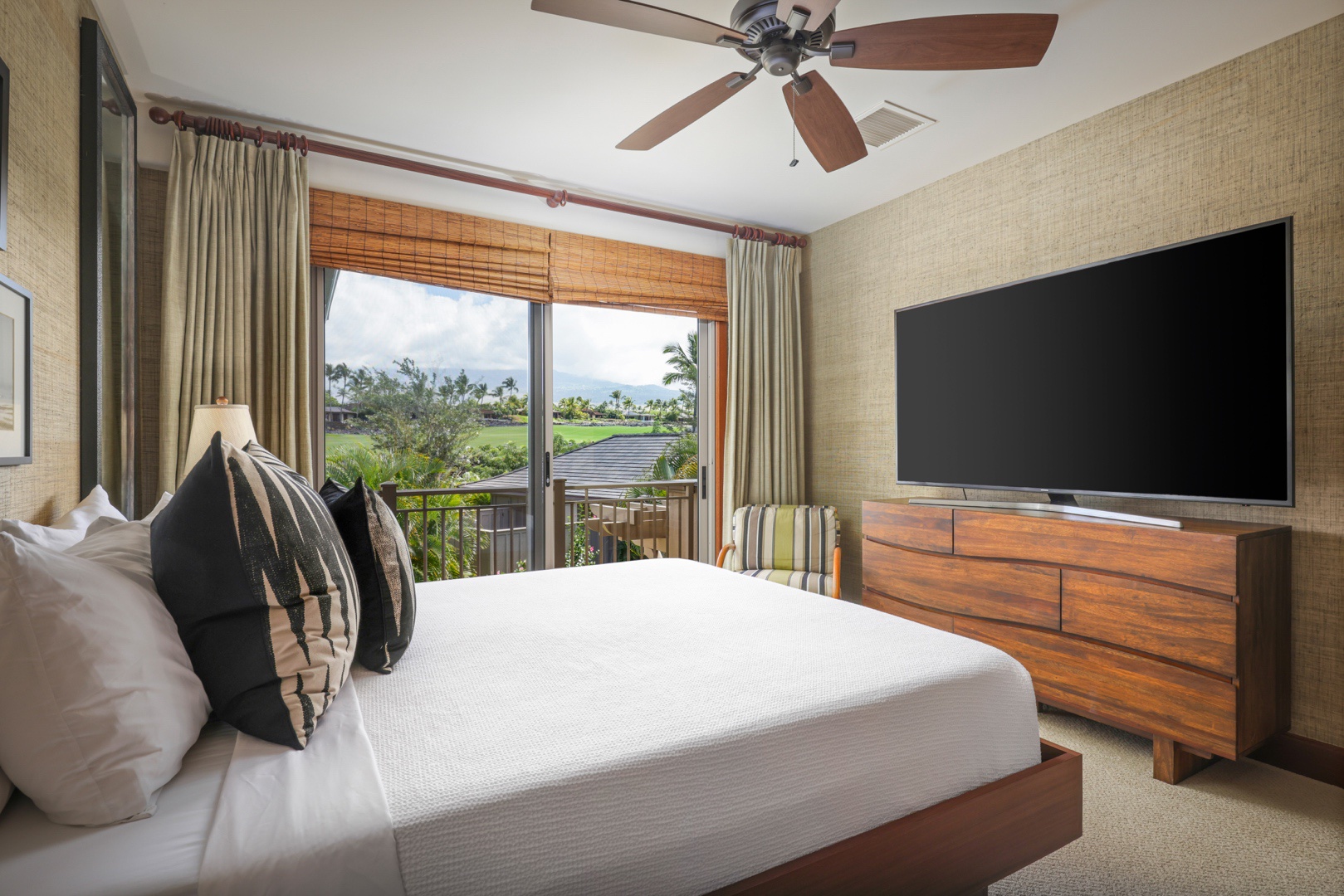 Kailua Kona Vacation Rentals, 3BD Ke Alaula (210B) Villa at Hualalai Resort - Alternate view of Guest Room #3