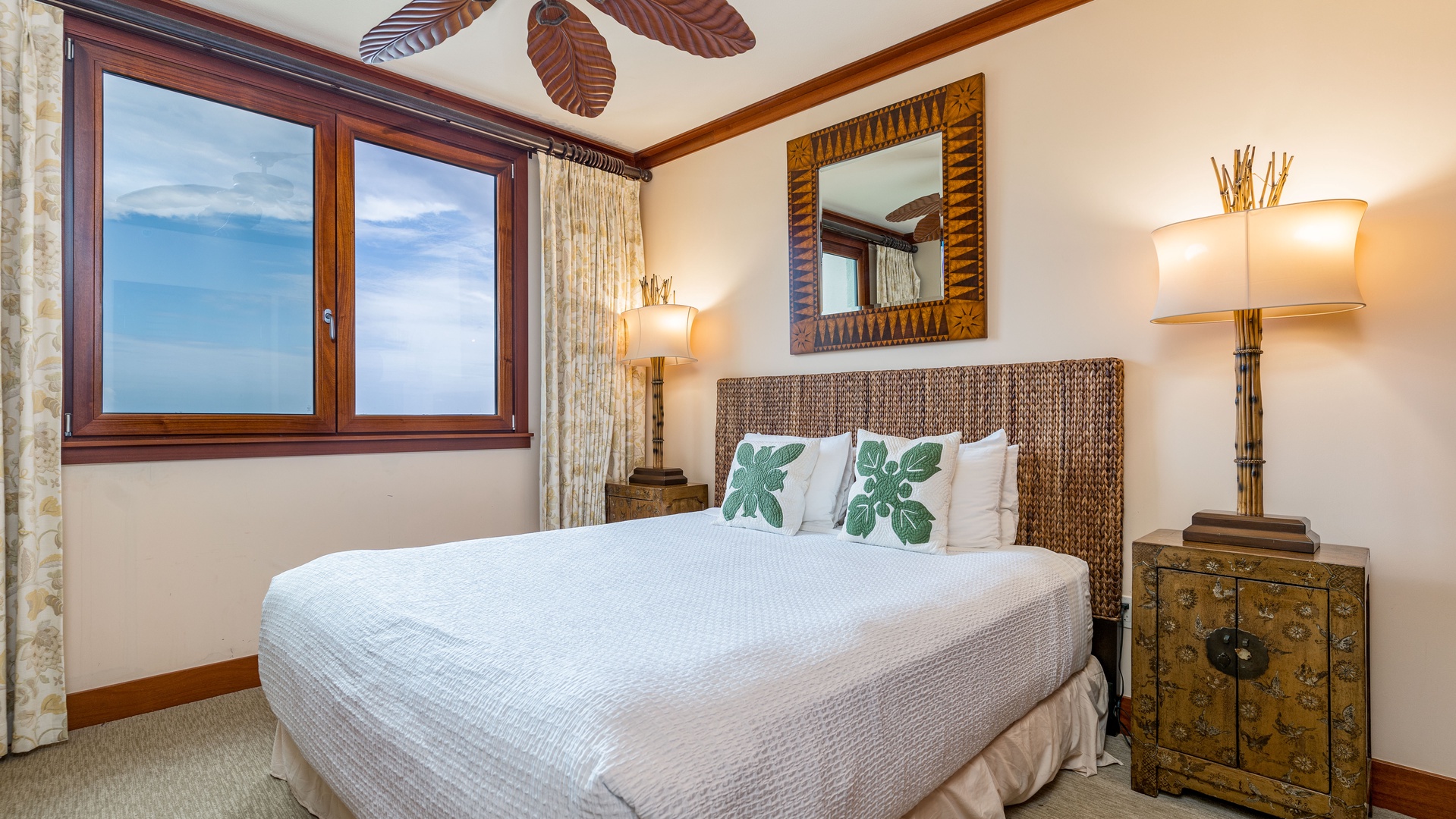 Kapolei Vacation Rentals, Ko Olina Beach Villas B701 - The second guest bedroom is comfortable and inviting.