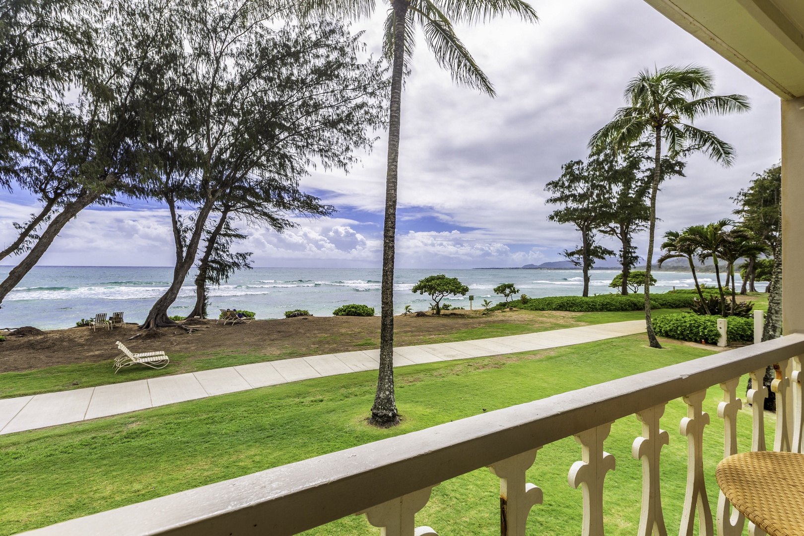 Kapa'a Vacation Rentals, Islander on the Beach #232 - The Islander complex offers a large swimming pool, hot tub, and Tiki Bar all located within twenty-five (25) yards of our unit.