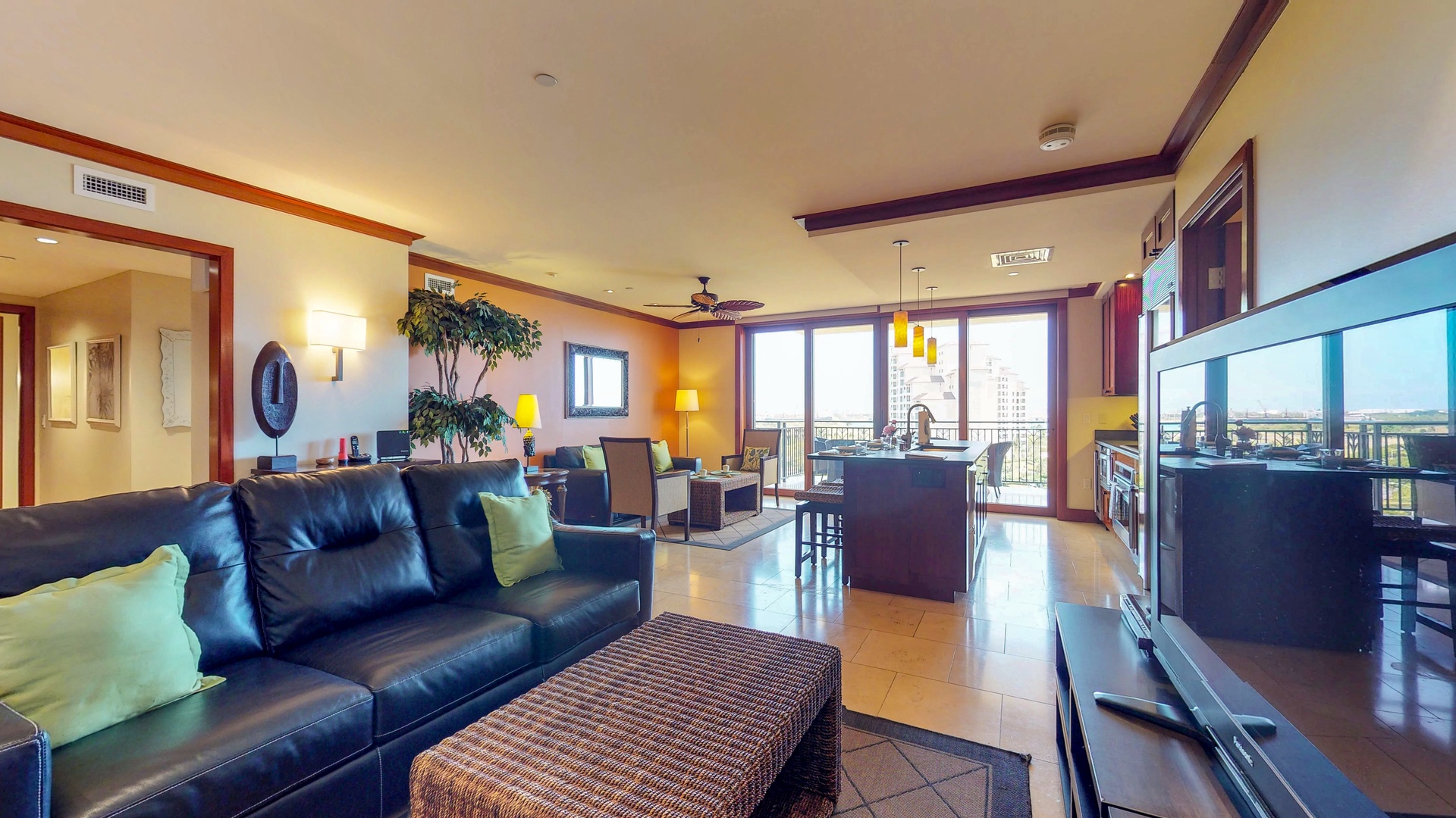 Kapolei Vacation Rentals, Ko Olina Beach Villas O822 - With mesmerizing views and plenty of space.