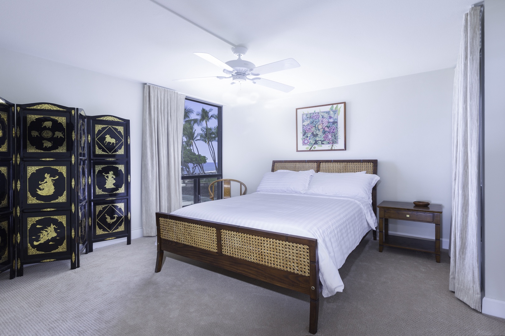 Kailua Kona Vacation Rentals, Kona By The Sea (Big Island) - Guest Bedroom with Ocean Views