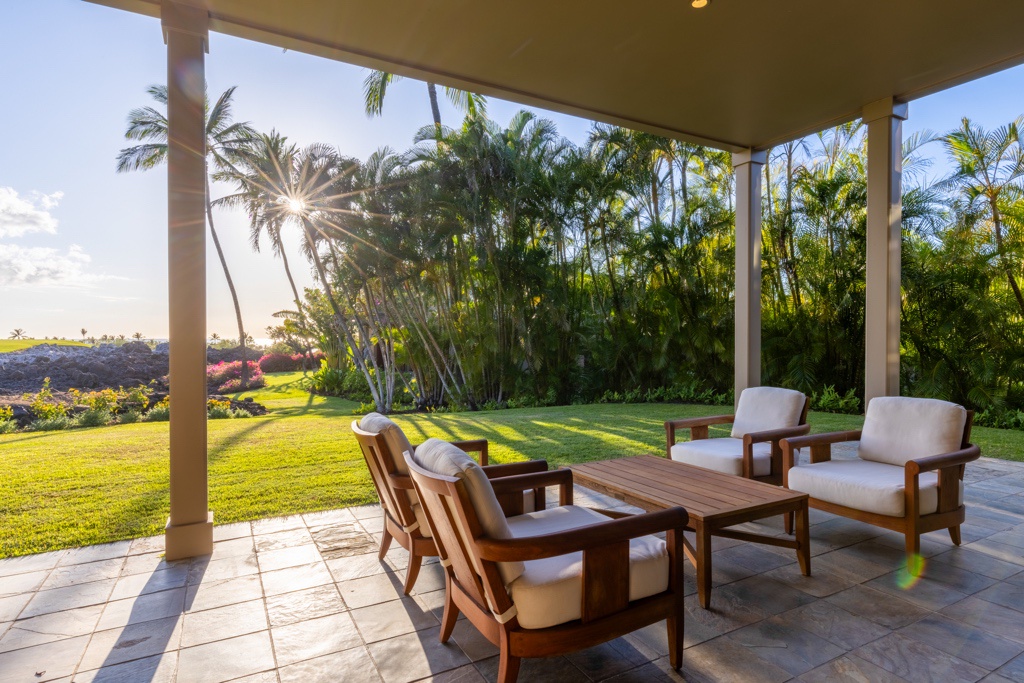 Kailua Kona Vacation Rentals, 3BD Ke Alaula Villa (217C) at Hualalai Resort - Curl up with a book, catch up with family, and find your bliss in the year round tropical climate.