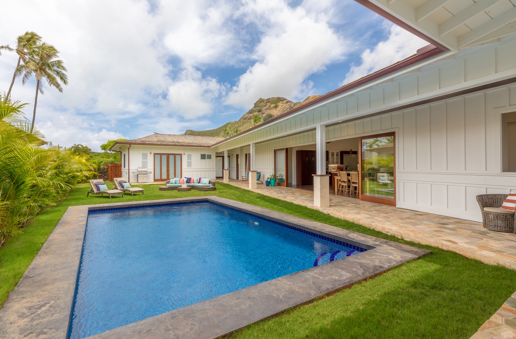 Kailua Vacation Rentals, Lanikai Breeze - View from the Primary Bedroom Lanai