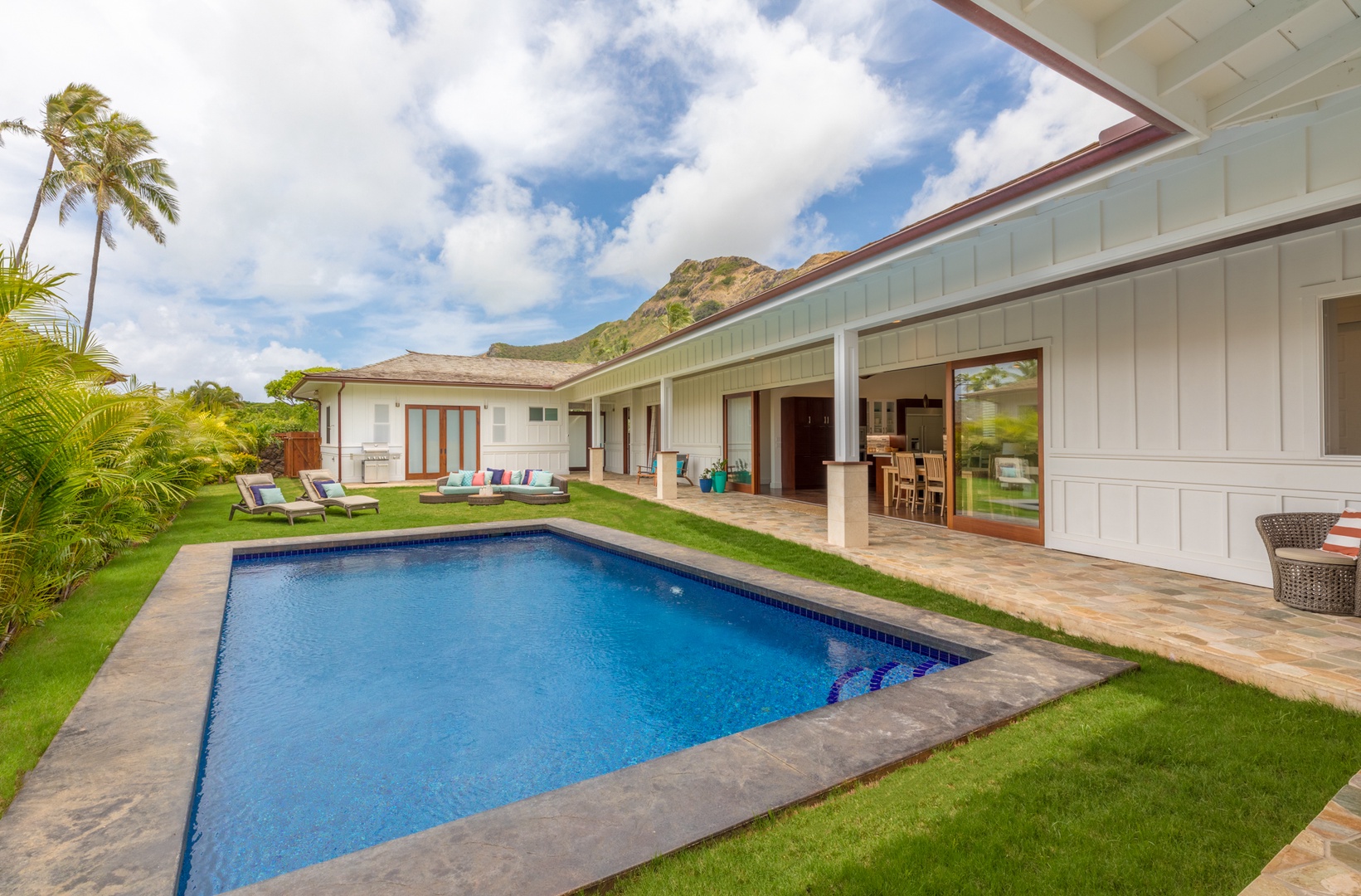 Kailua Vacation Rentals, Lanikai Breeze - View from the Primary Bedroom Lanai