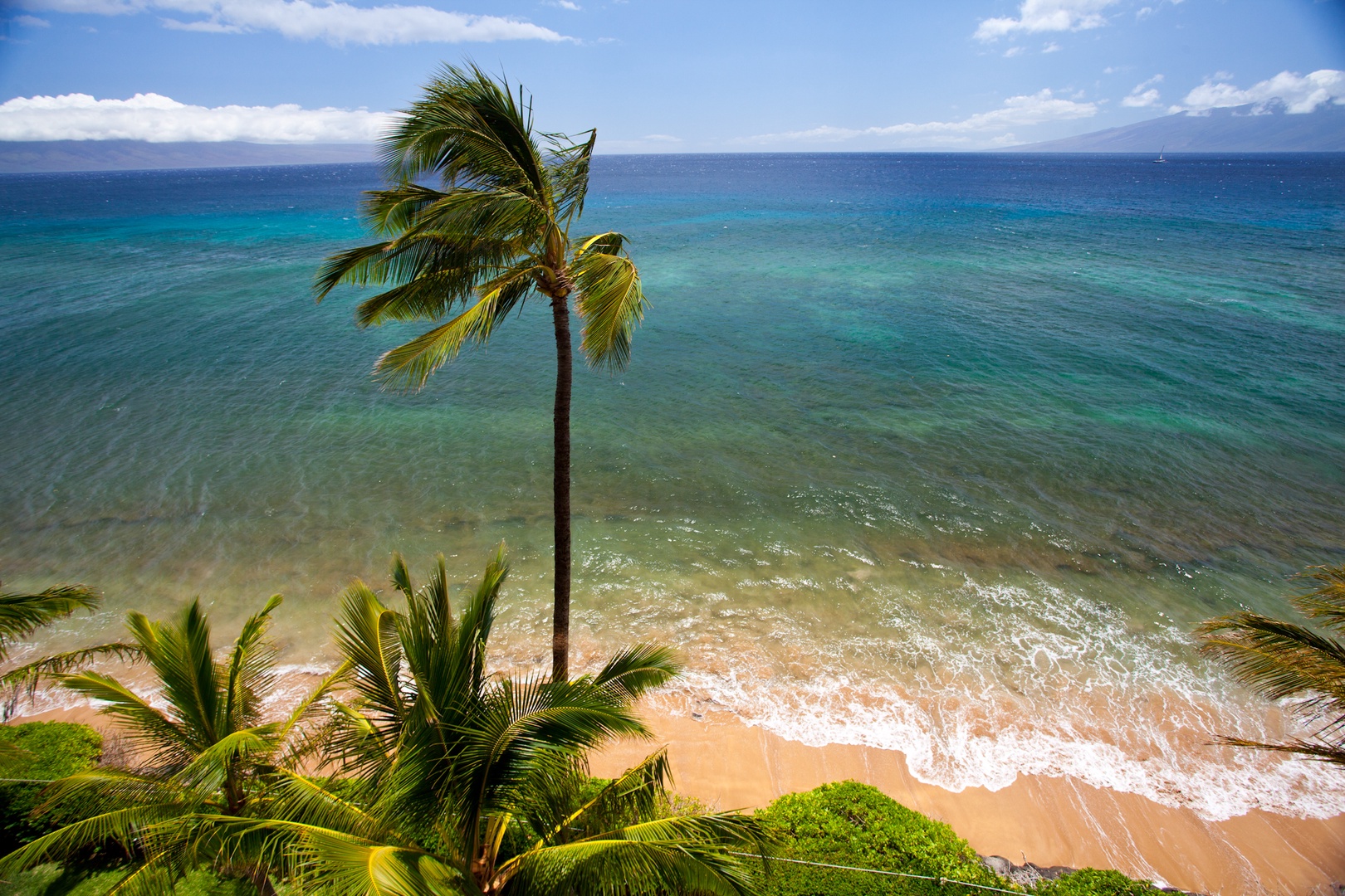 Lahaina Vacation Rentals, Mahana 608 - Welcome to your oceanfront view directly from Mahana 608