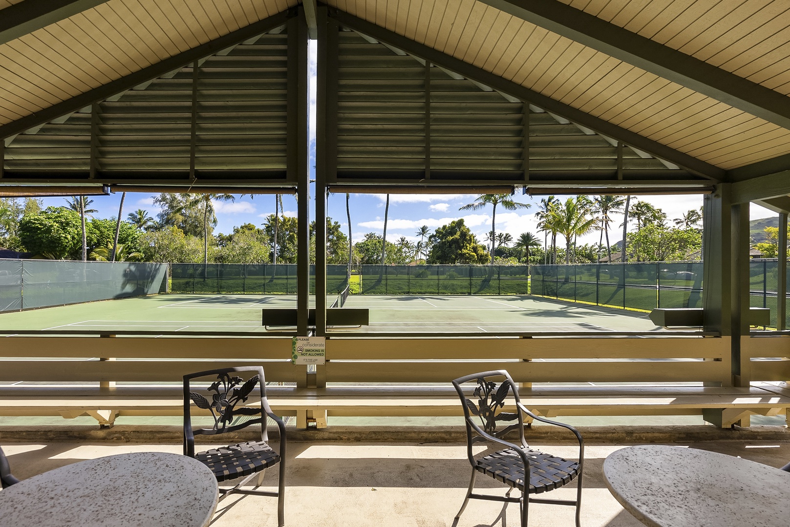 Kahuku Vacation Rentals, Pulelehua Kuilima Estates West #142 - Community tennis courts for Kuilima Estates guest use