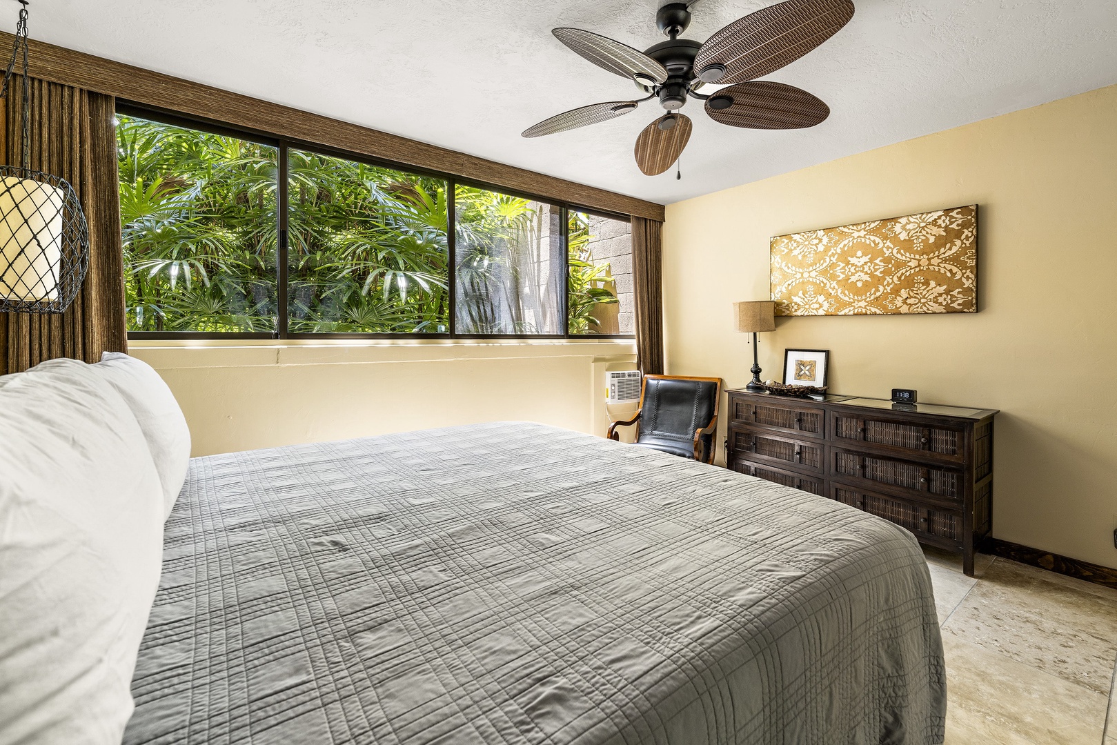 Kailua Kona Vacation Rentals, Kona Makai 2103 - Window unit A/C to keep things comfortable