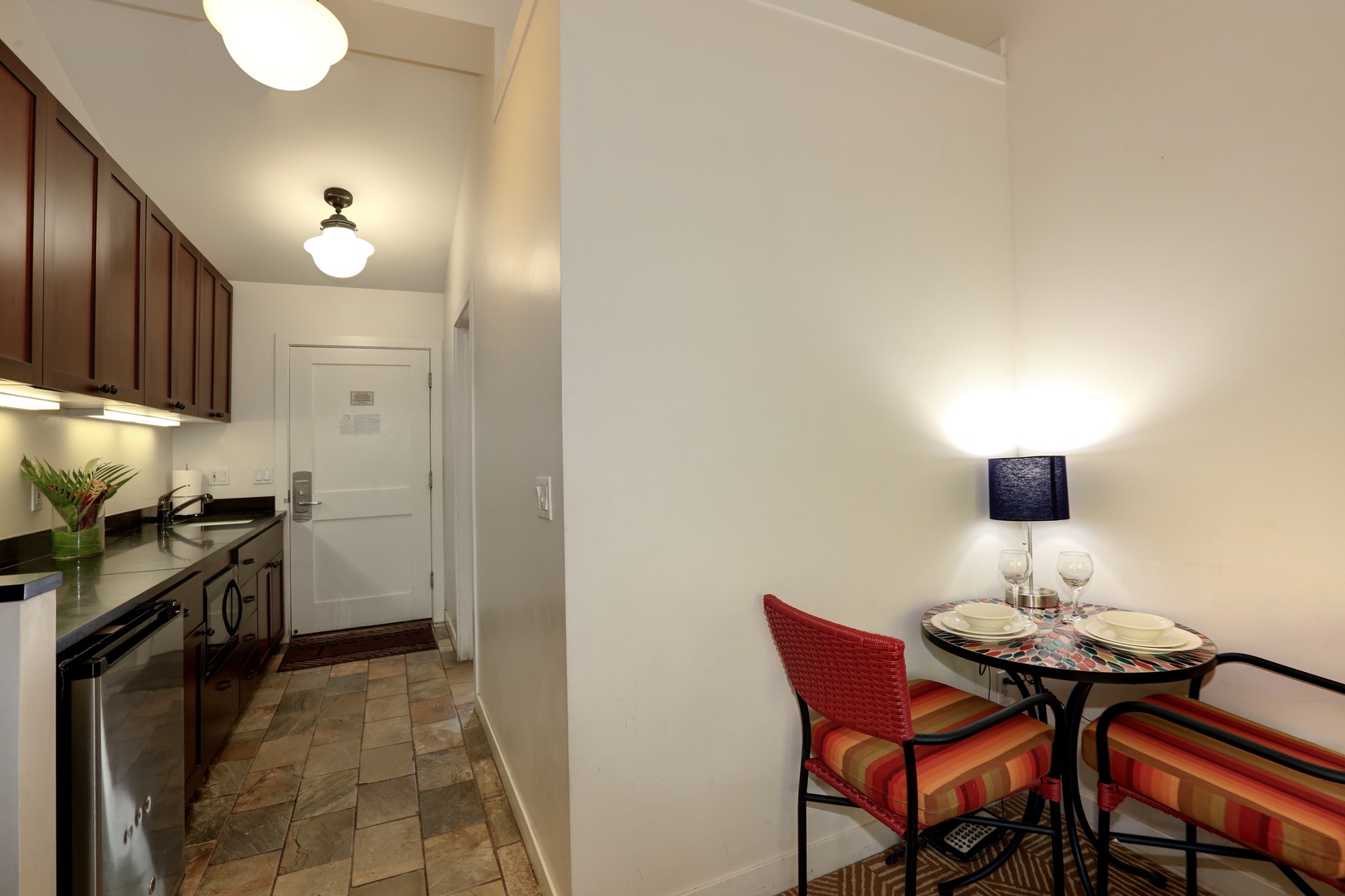 Lahaina Vacation Rentals, Aina Nalu F201 - Dining for two with all the kitchen amenities needed