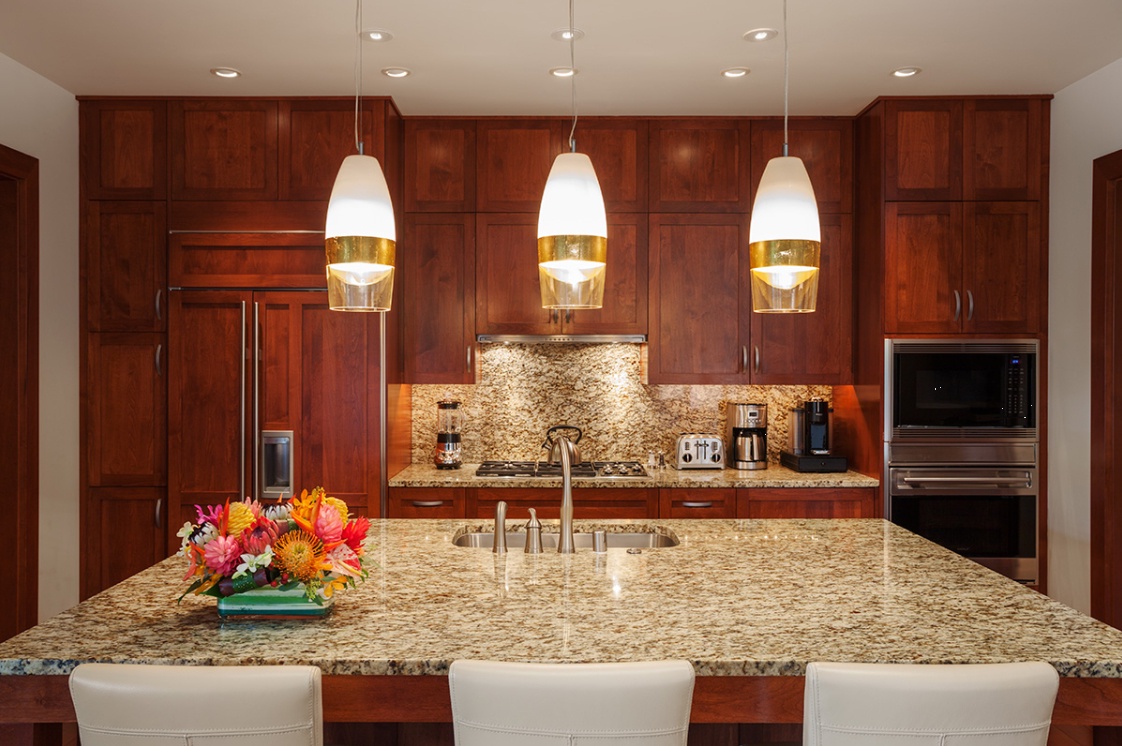 Kapalua Vacation Rentals, Ocean Dreams Villa 2203 at Montage Kapalua Bay* - Gourmet Kitchen Convenient to Dining and Living Areas
