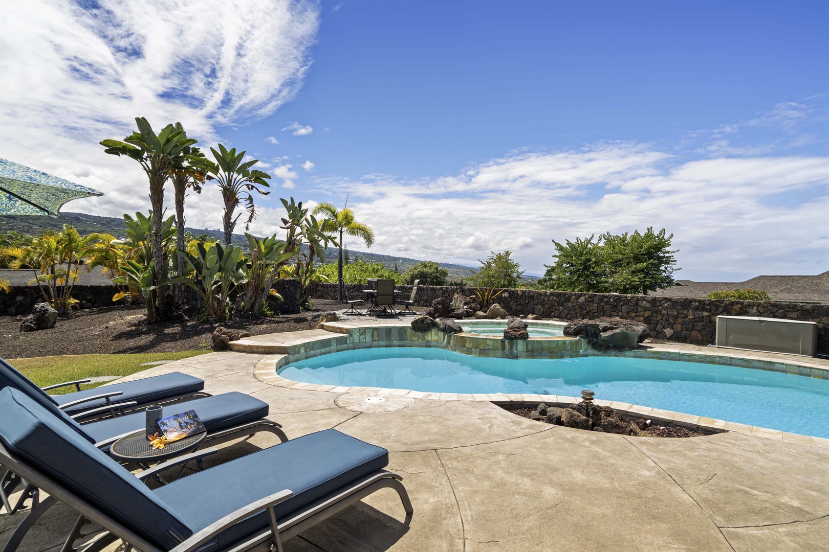 Kailua Kona Vacation Rentals, Kahakai Estates Hale - Relaxation, served poolside