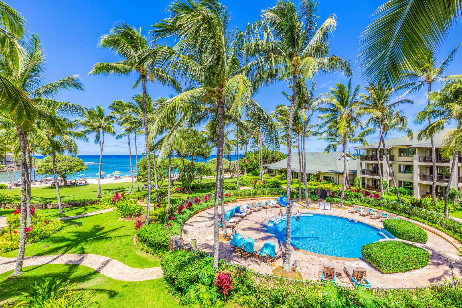 Kahuku Vacation Rentals, Turtle Bay Villas 308 - Gorgeous views from the lanai