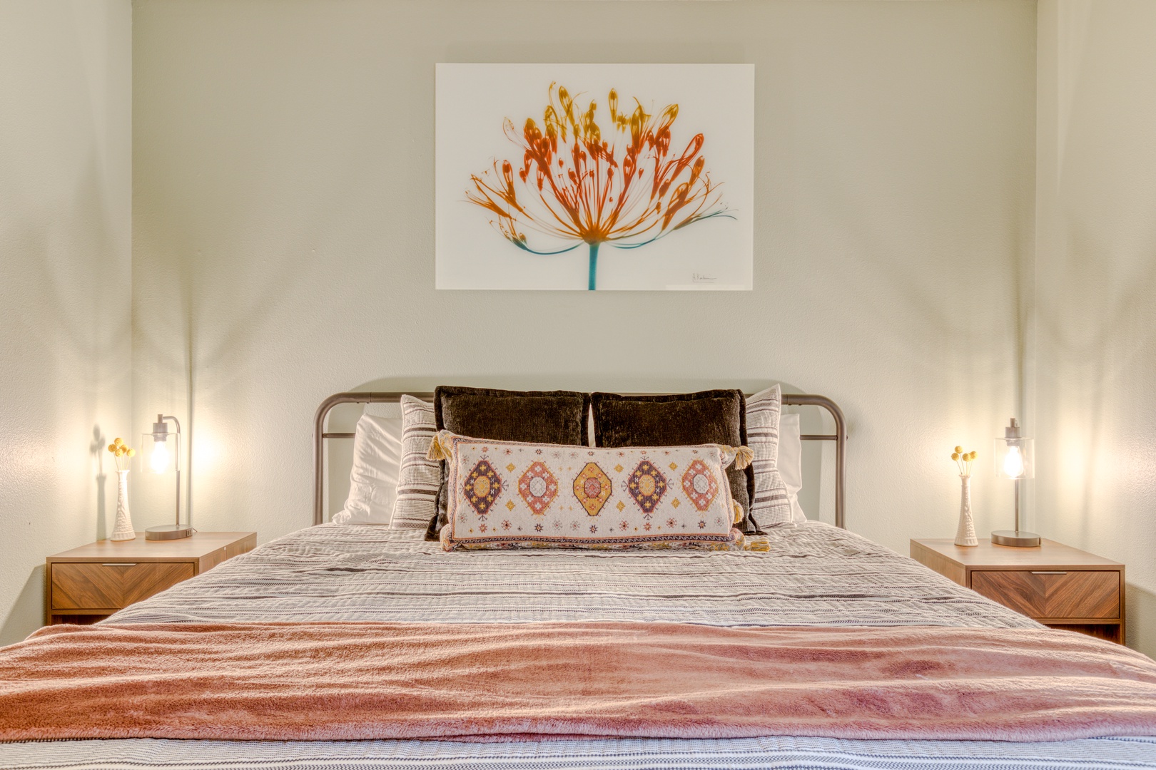 Brightwood Vacation Rentals, Riverside Retreat - Get a good night's rest in this king bed
