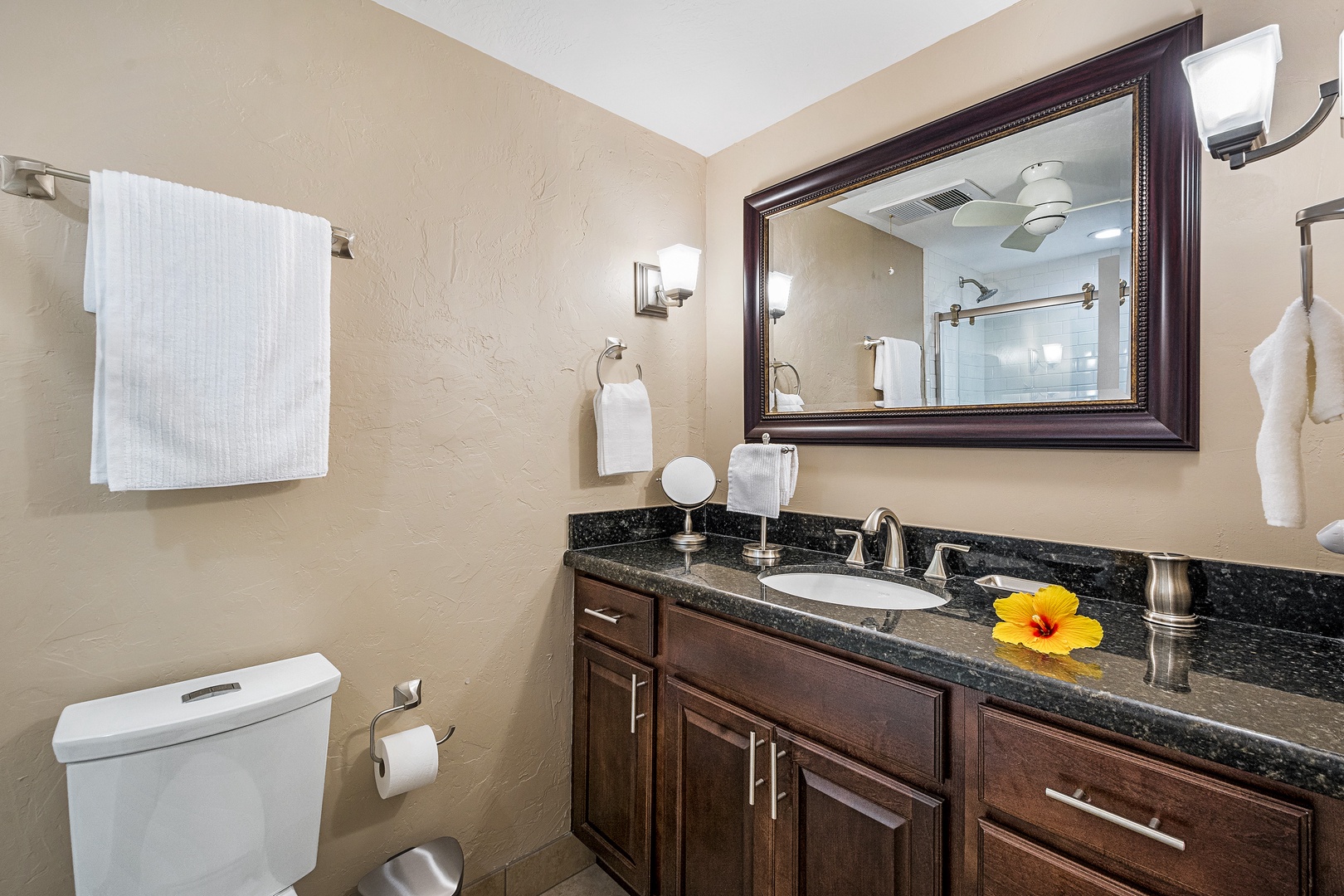 Kailua Kona Vacation Rentals, Kalanikai 306 - Newly Remodeled Bathroom