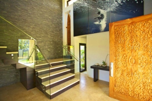 Princeville Vacation Rentals, Laulea Kailani Villa (KAUAI) - Dramatic entryway.