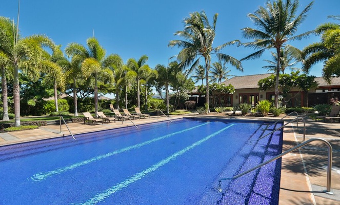 Kamuela Vacation Rentals, Mauna Lani KaMilo #123 - The perfect place to swim a few laps.  