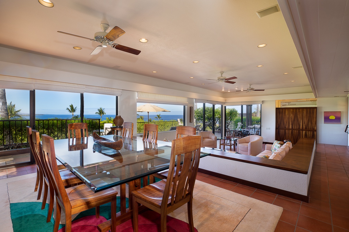 Kamuela Vacation Rentals, Mauna Kea Villas #13 - Dining Room