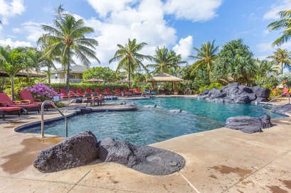 Kapolei Vacation Rentals, Ko Olina Kai 1029B - Take a dip in the crystal blue waters of the pool.