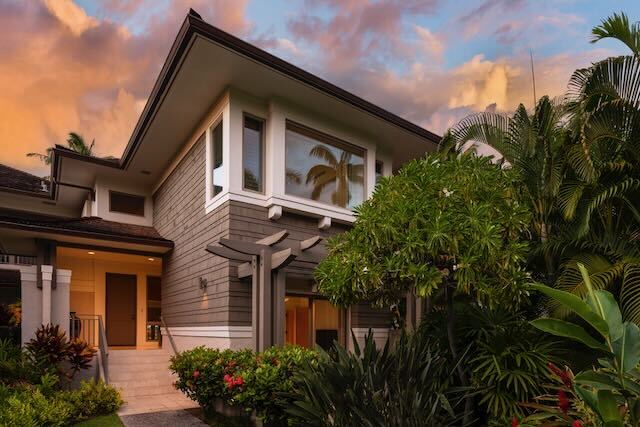 Kailua Kona Vacation Rentals, 3BD Palm Villa (130B) at Hualalai Resort - Tropical luxury meets island serenity - this modern Hawaiian vacation home surrounded by swaying palms offers the perfect escape for relaxation and style.