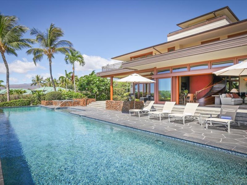 Kamuela Vacation Rentals, 5BD Estate Home at Mauna Kea Resort - Pool 
