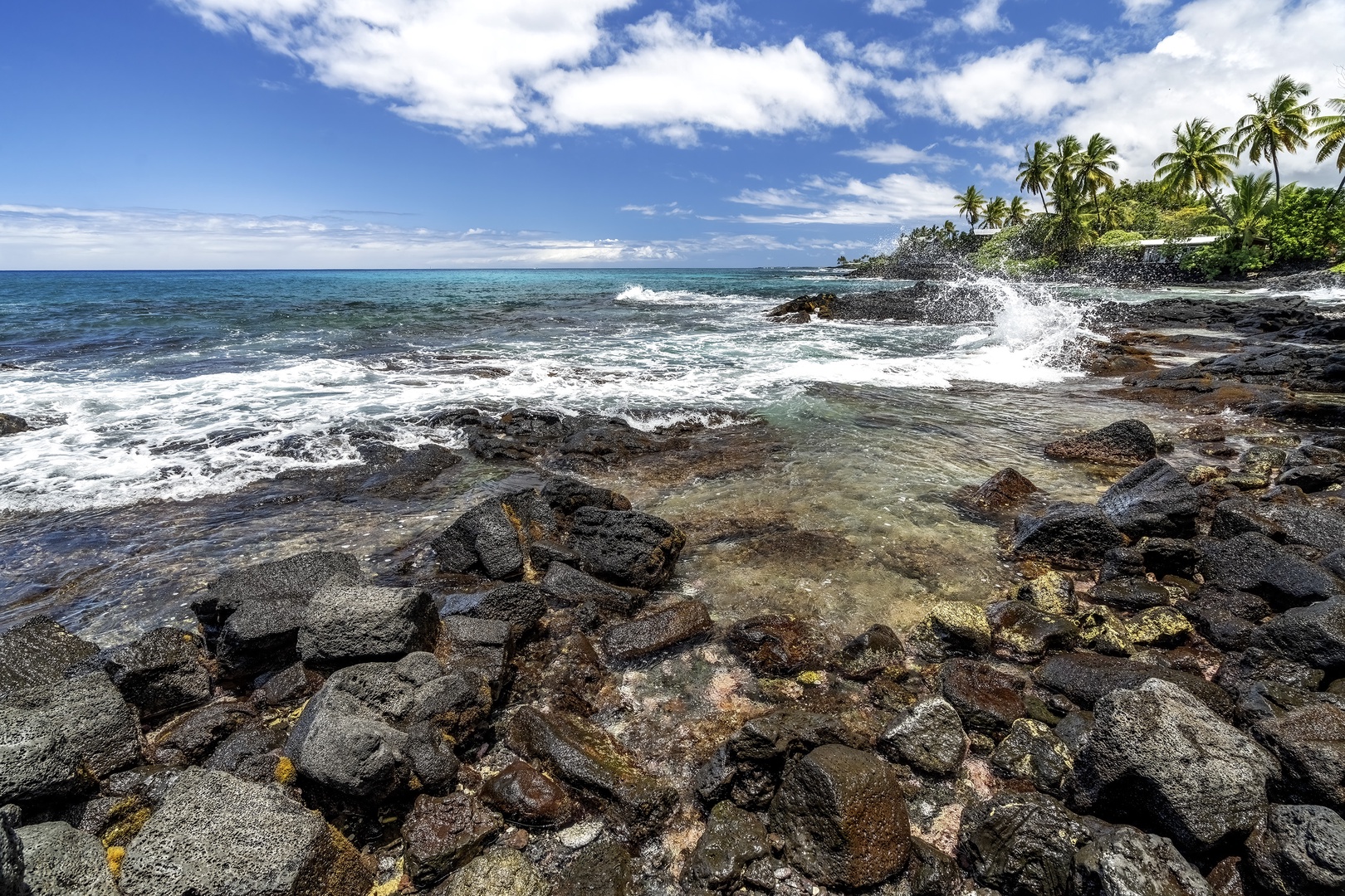 Kailua Kona Vacation Rentals, Lymans Bay Hale - Lymans Bay shoreline access