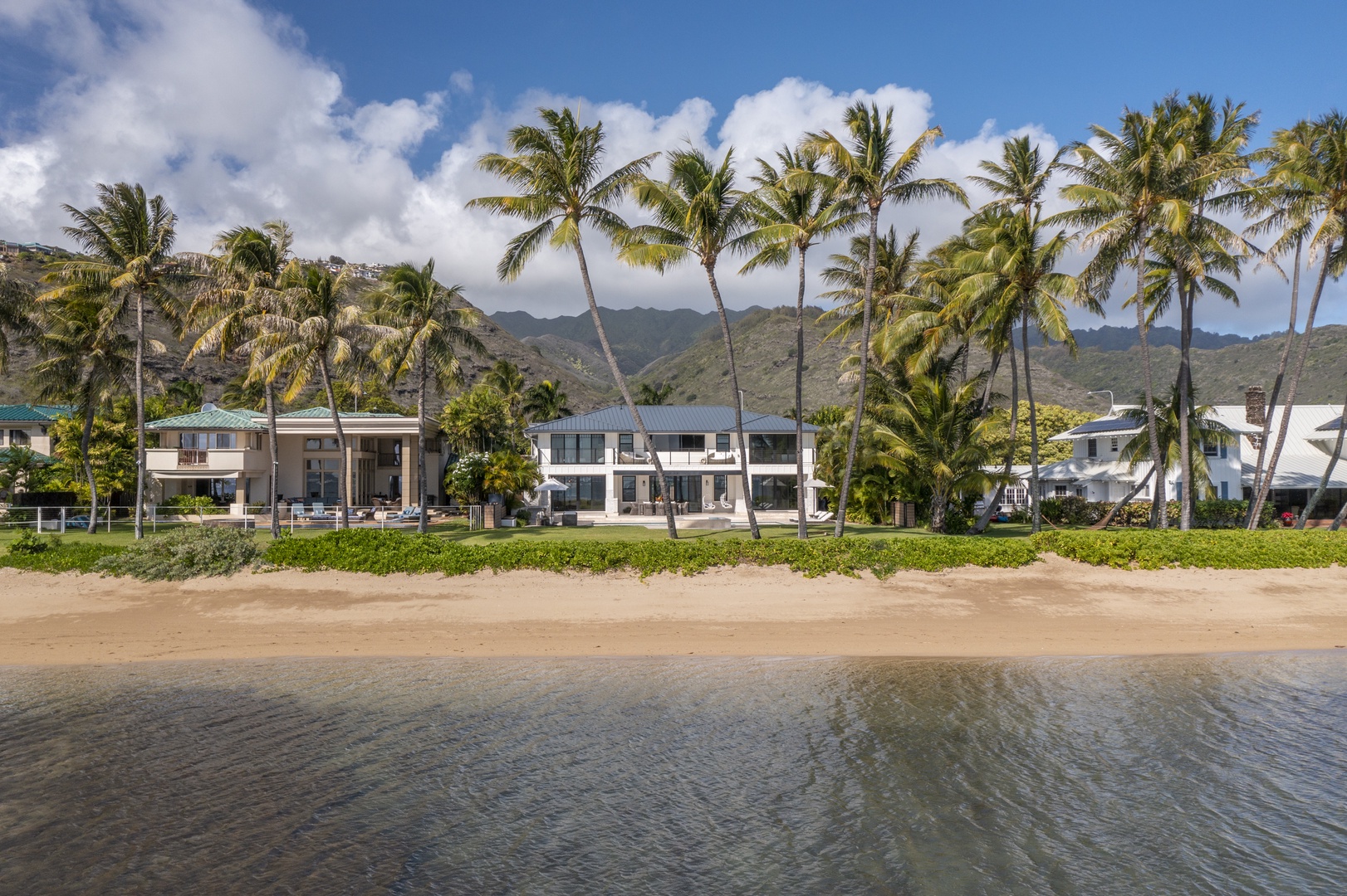 Honolulu Vacation Rentals, Niu Beach Estate - View from the water