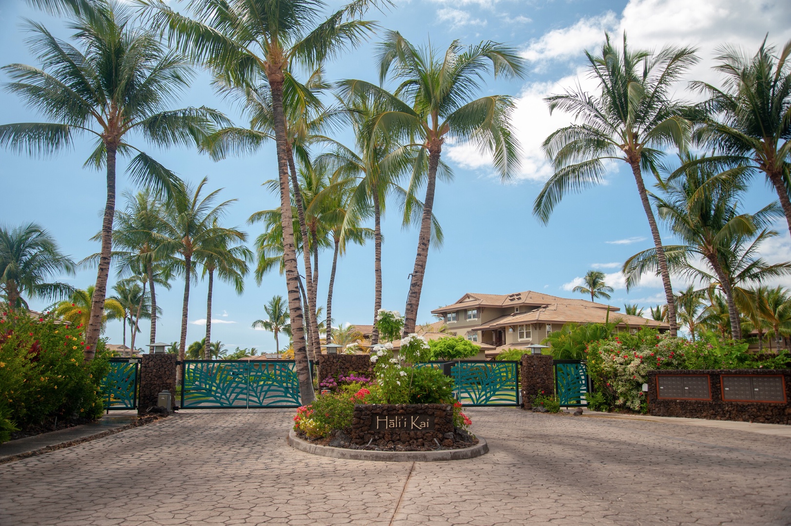 Waikoloa Vacation Rentals, 3BD Hali'i Kai (12G) at Waikoloa Resort - Hali'i Kai Resort's private & gated entrance