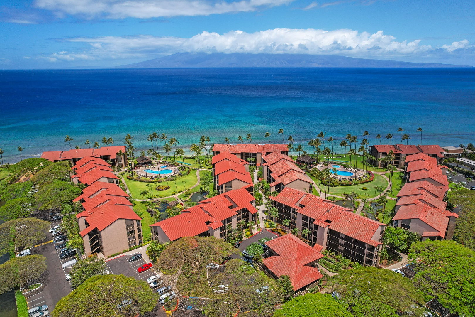Lahaina Vacation Rentals, Papakea K-105 - Papakea K-105 sits oceanfront with sweeping views and two pools nestled among lush tropical grounds.