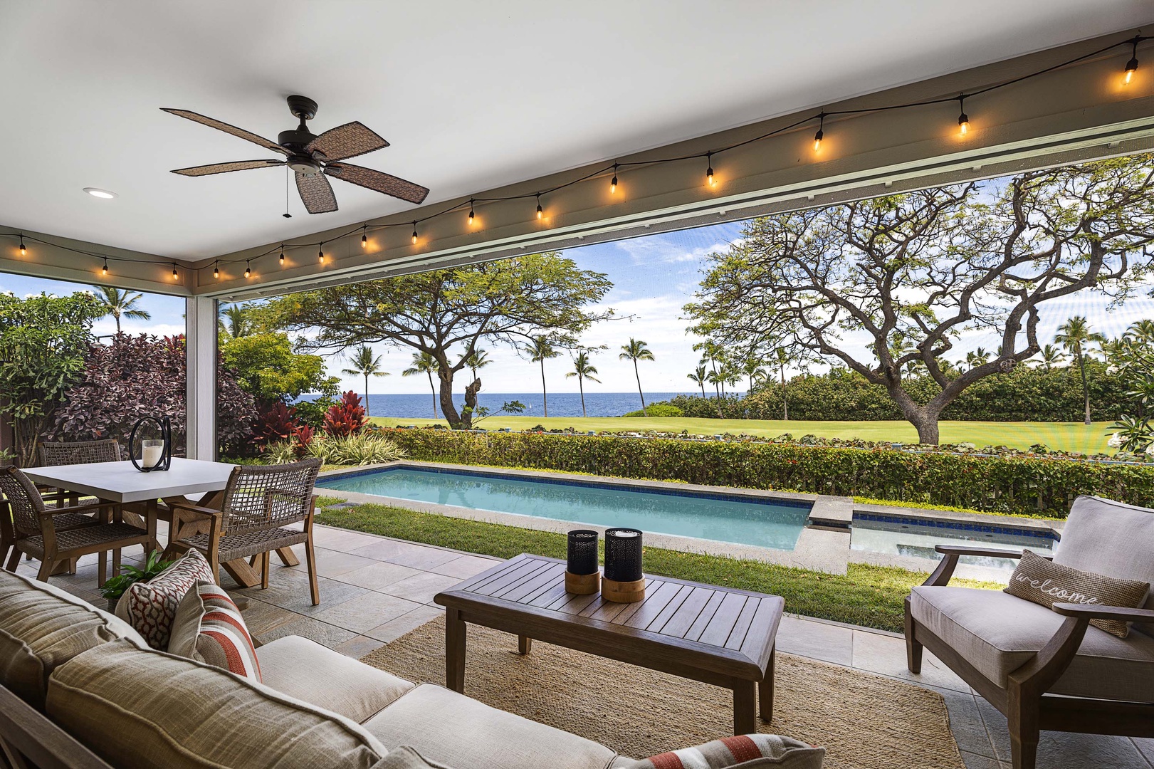 Kailua Kona Vacation Rentals, Holua Kai #27 - Tranquil lighting for those peaceful evenings