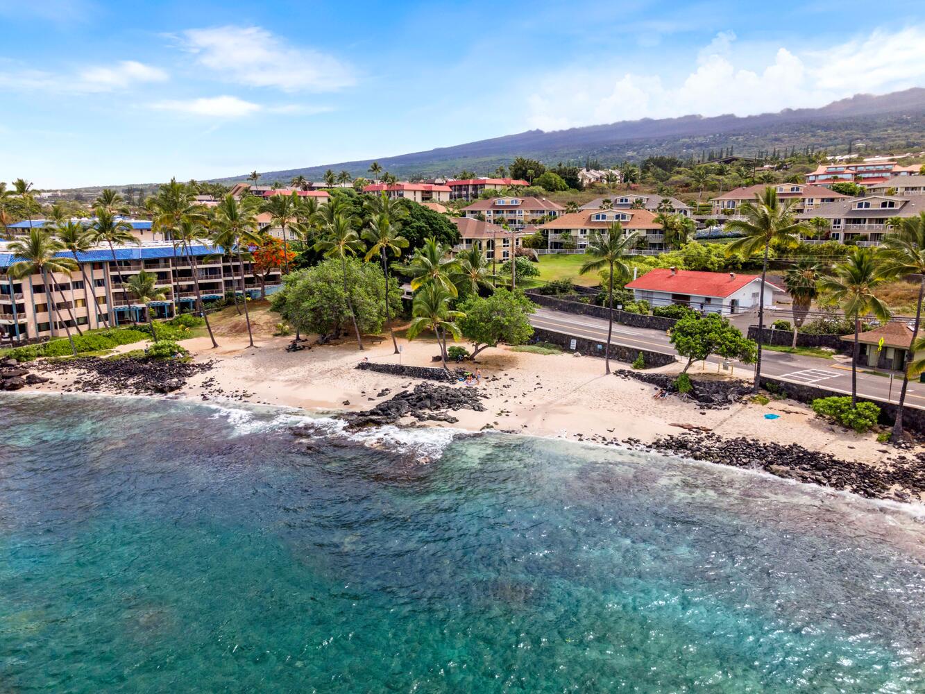 Kailua Kona Vacation Rentals, Kona Reef F11 - Aerial shot.