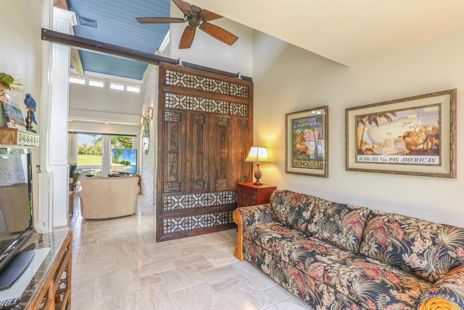 Princeville Vacation Rentals, Half Moon Hana - Quiet room for reading and relaxing