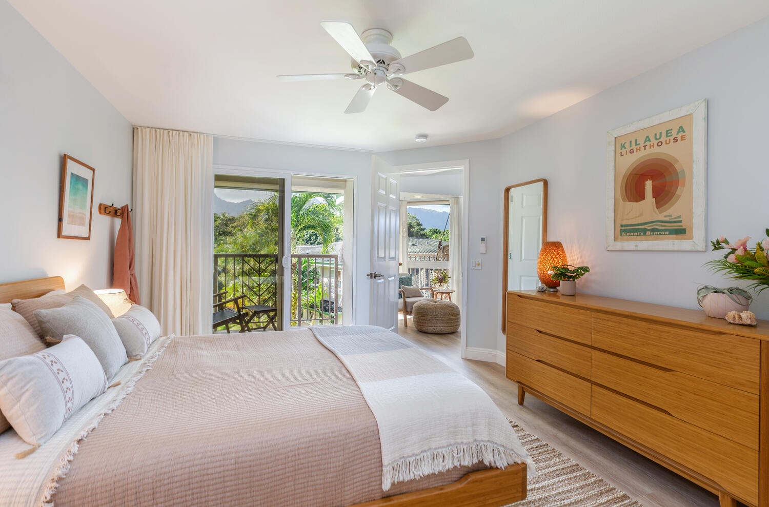 Princeville Vacation Rentals, Sea Glass - With a private lanai to witness the scenic outdoors.