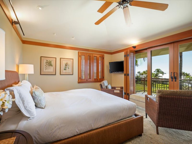 Kamuela Vacation Rentals, 5BD Estate Home at Mauna Kea Resort - Guest Suite 3 (2nd floor)