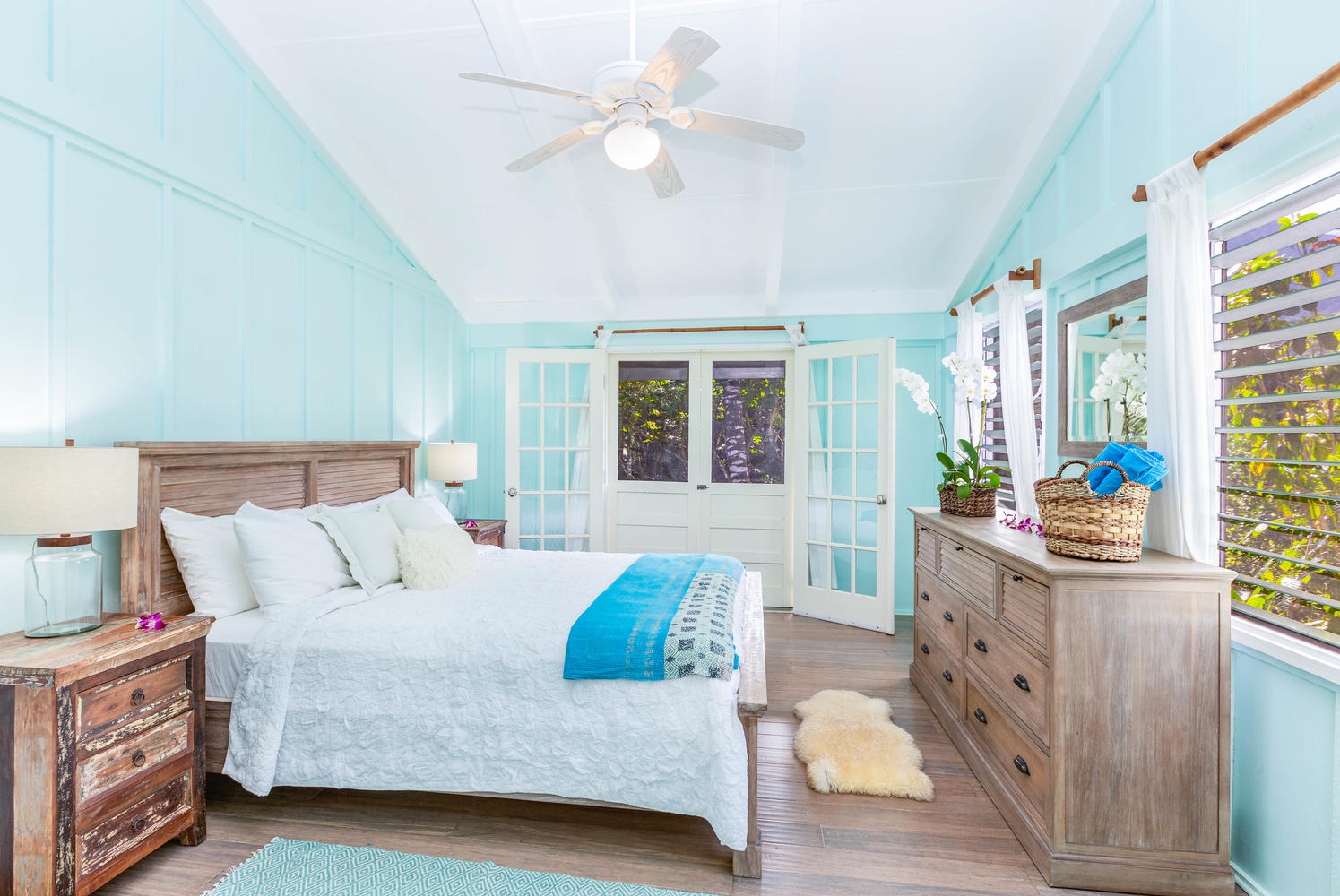 Hanalei Vacation Rentals, Hale Kanani (Kaua'i) TVNC 1342 - Primary bedroom