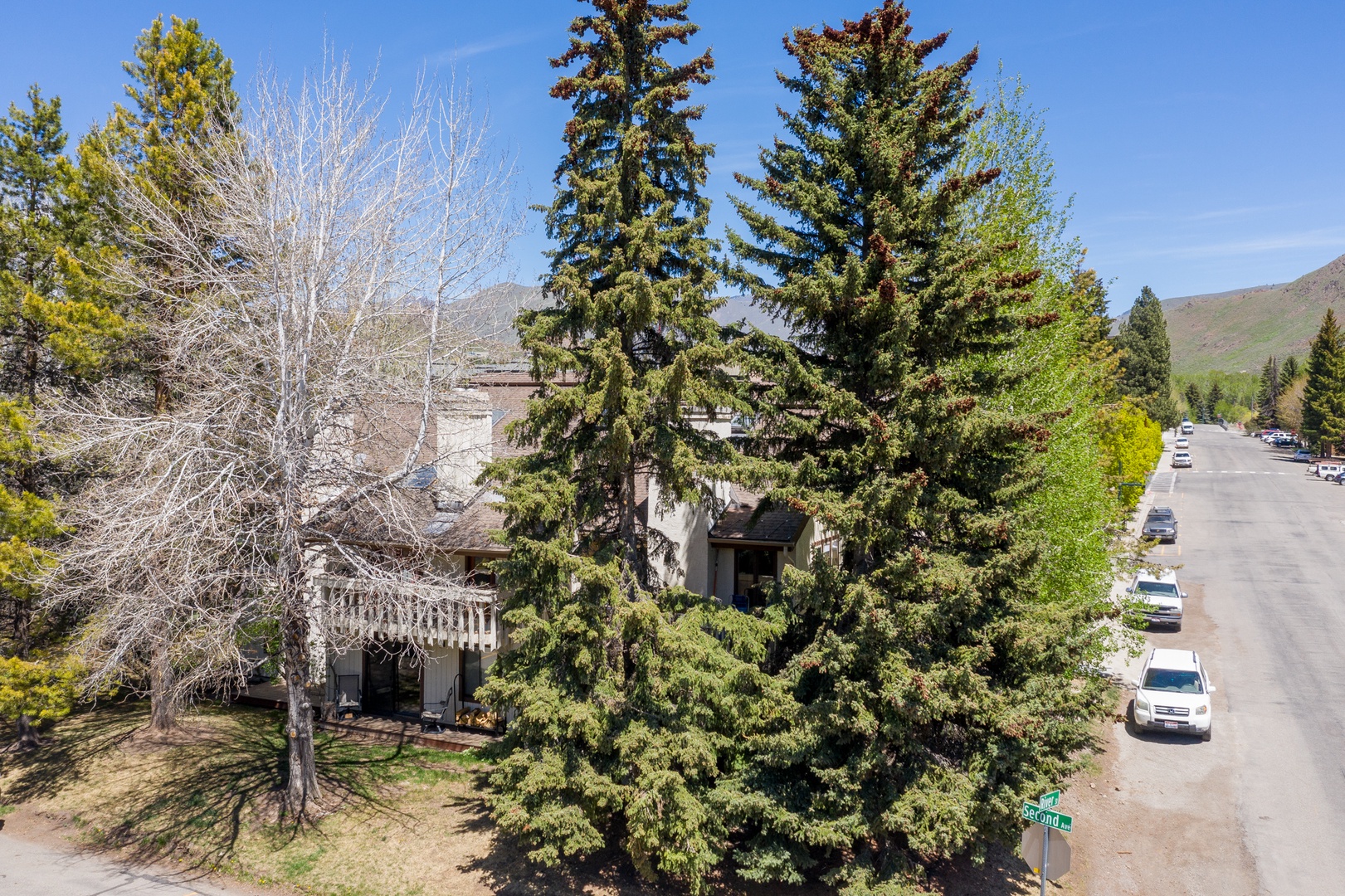 Ketchum Vacation Rentals, Town & Slopes - View of the home and nature
