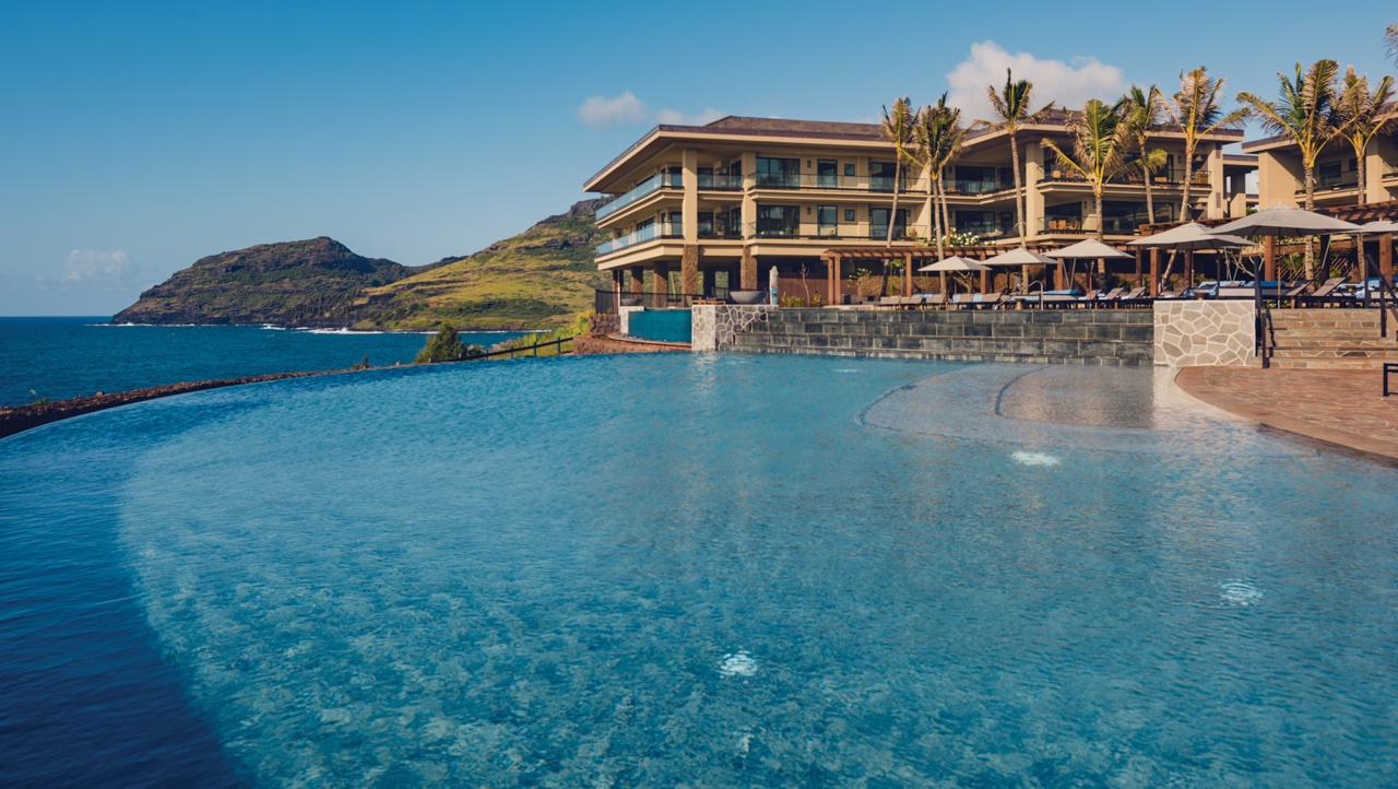 Lihue Vacation Rentals, Maliula at Hokuala 2BR Superior* - The two-tiered Kaiholo pool provides the ideal place to unwind in paradise.