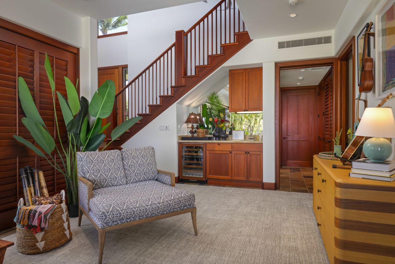 Kailua Kona Vacation Rentals, 3BD Ke Alaula Villa (217C) at Hualalai Resort - A nice spot to read a book or two.