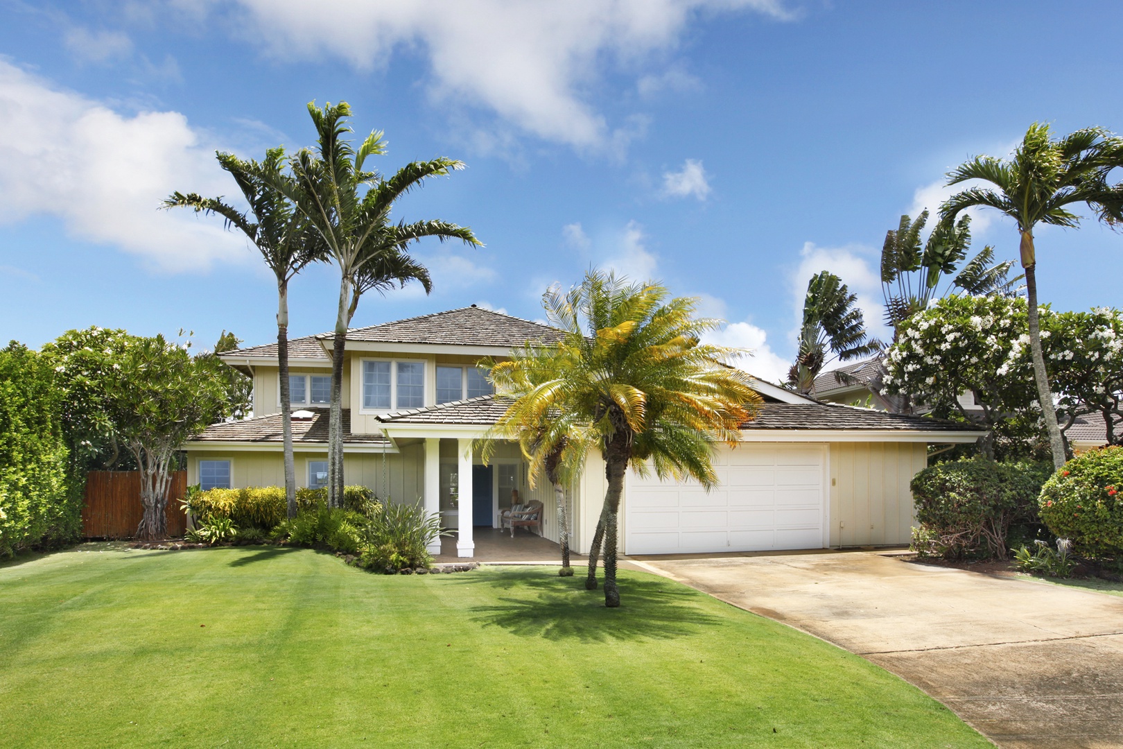 Koloa Vacation Rentals, Plantation Cottage at Poipu - House Front