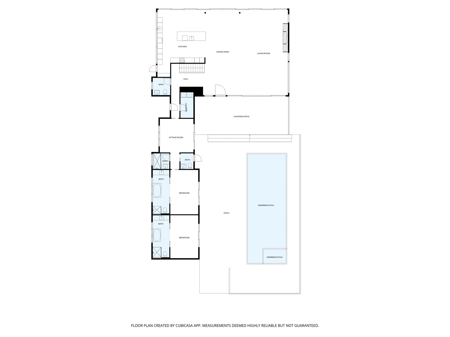 Kailua Vacation Rentals, Kailua Beach Escape - See how the home's open living spaces connect seamlessly to the pool terrace and outdoor areas.