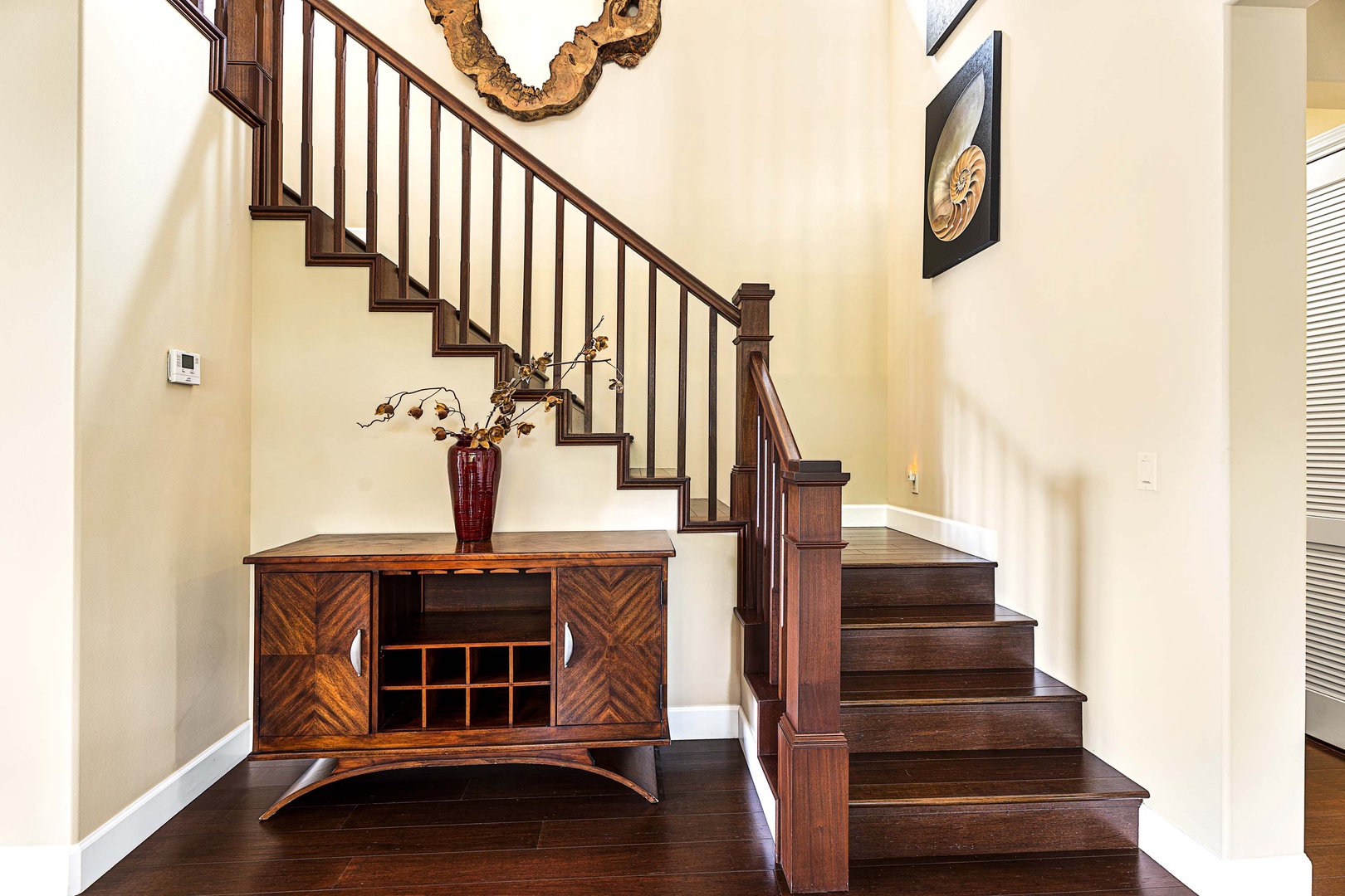 Kailua Kona Vacation Rentals, Holua Kai #20 - Stairs leading to the remainder of the bedrooms and upstairs living room