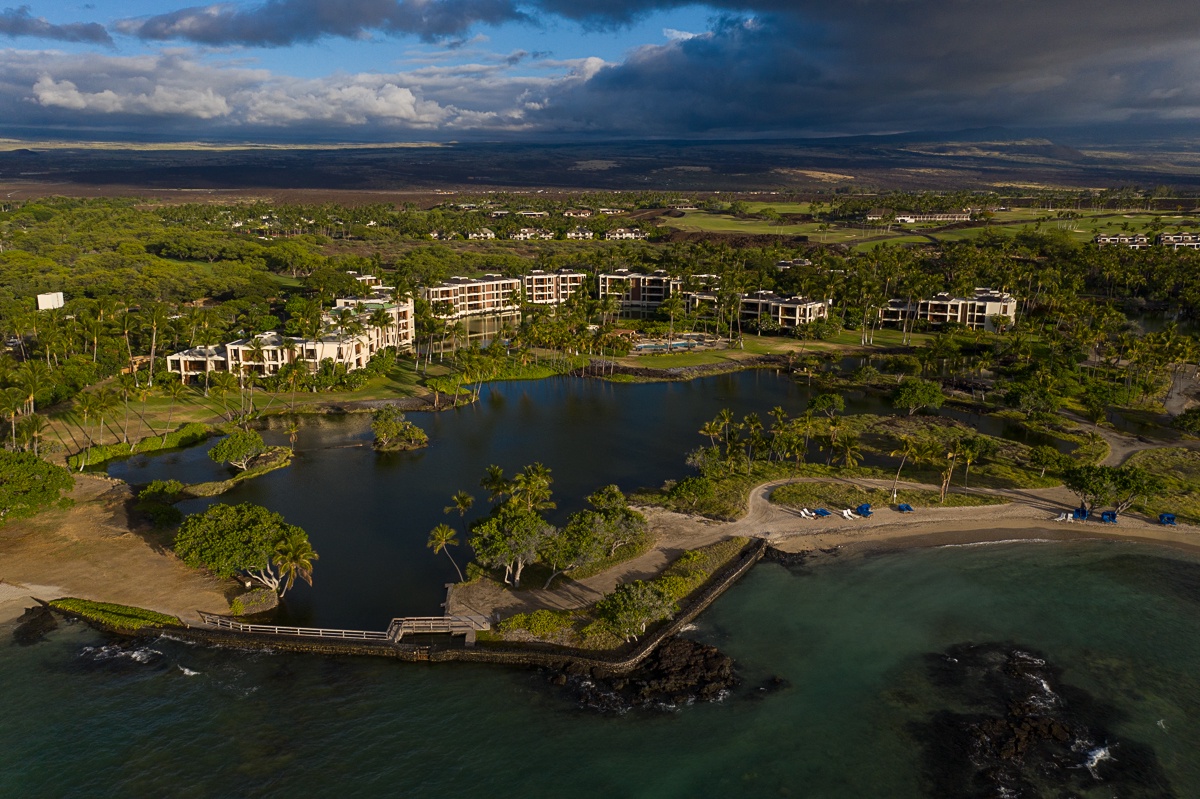 Kamuela Vacation Rentals, Mauna Lani Terrace A303 - Mauna Lani Terrace Aerial