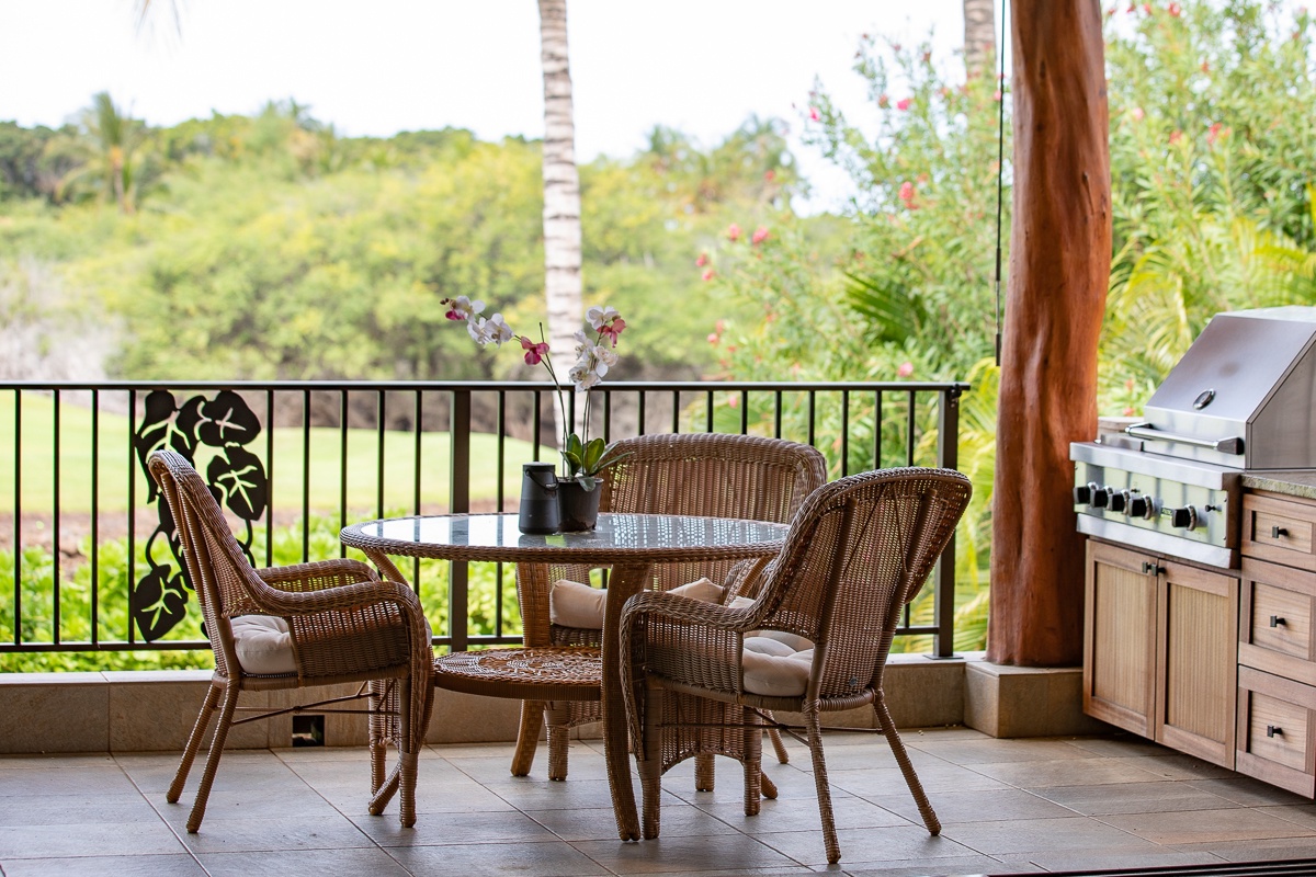 Kamuela Vacation Rentals, Mauna Lani KaMilo #217 - More outdoor furniture
