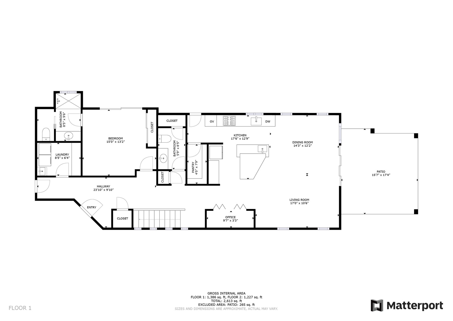 Laie Vacation Rentals, Majestic Mahakea Oceanfront Oasis - Majestic Mahakea Oceanfront Oasis Floor 1_Floor Plan