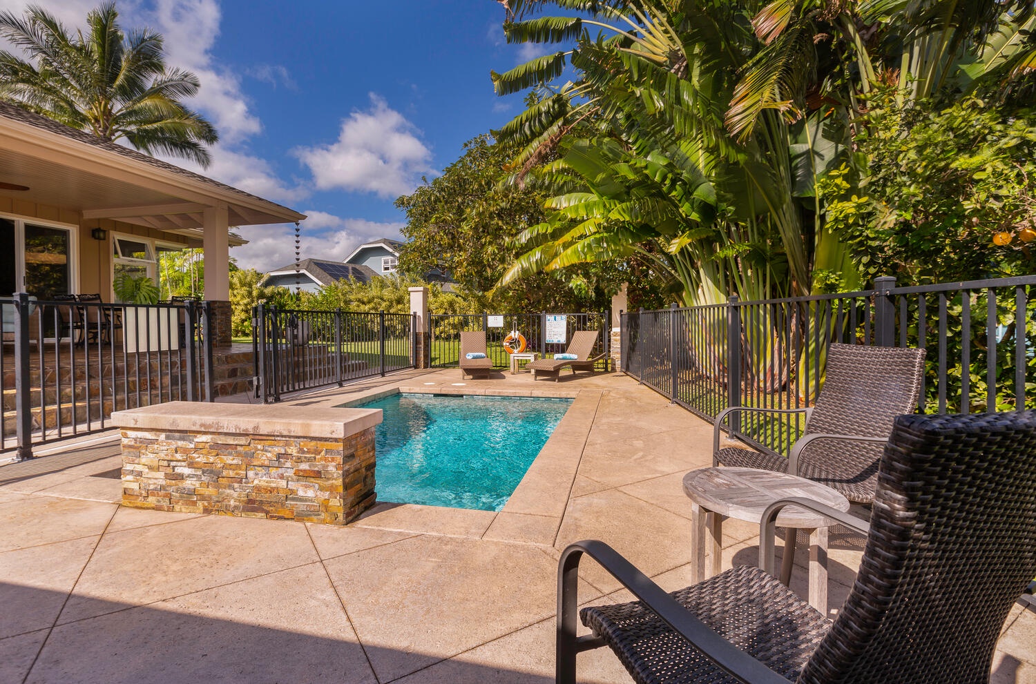 Princeville Vacation Rentals, Pohaku Villa - Take a dip!