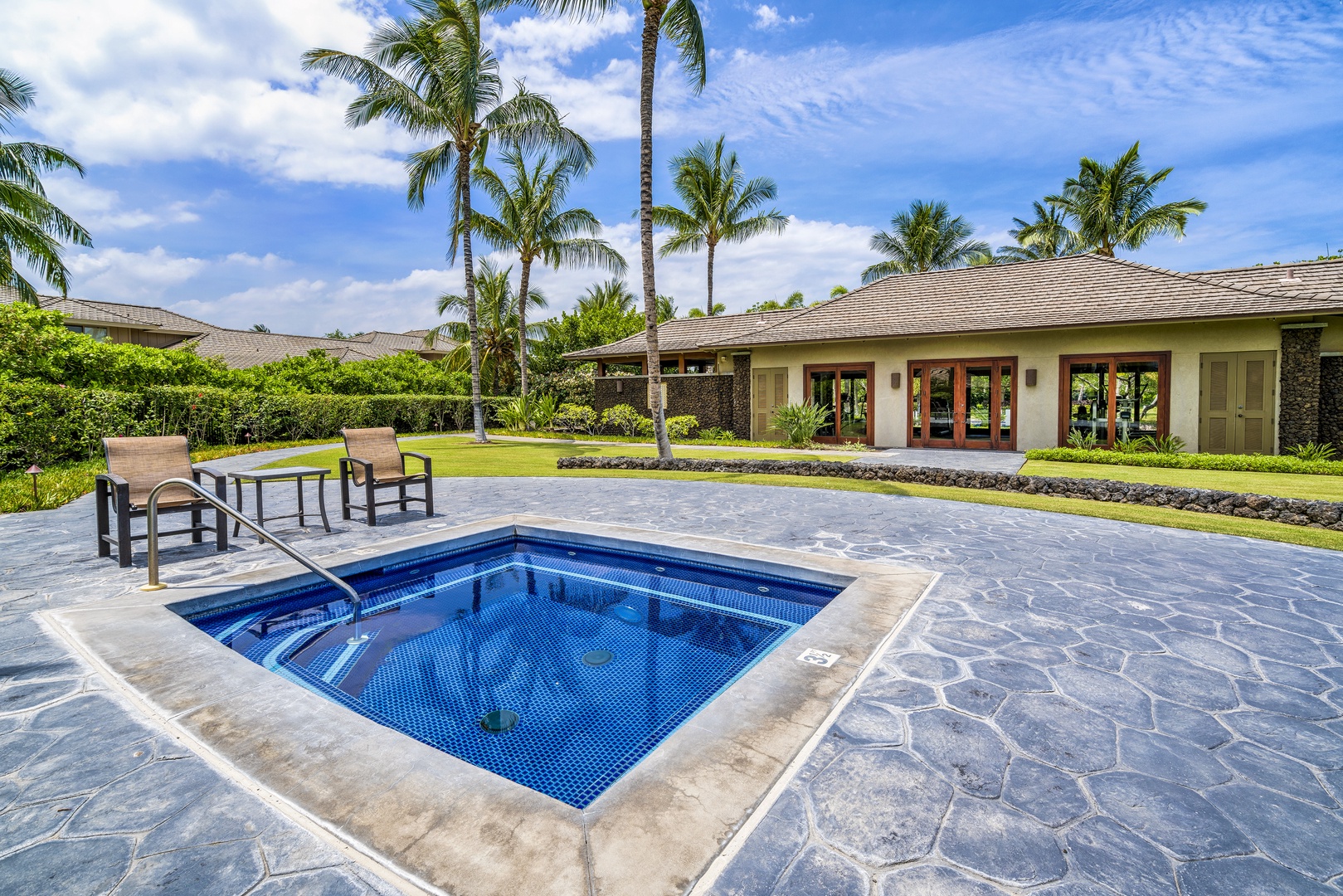Kamuela Vacation Rentals, Mauna Lani KaMilo #503 - Relax after a day of adventure in the warm waters of this peaceful spa, surrounded by tropical gardens.